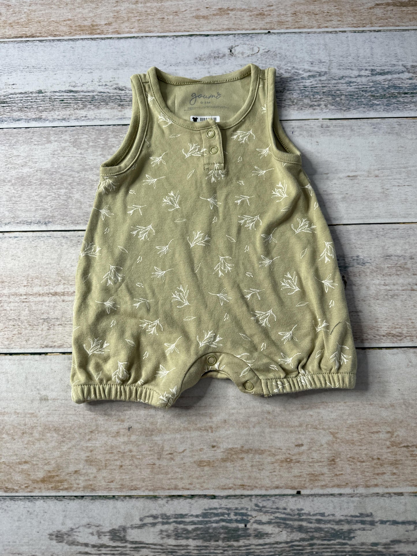 Goumi Unisex Romper Size: 0-3 months