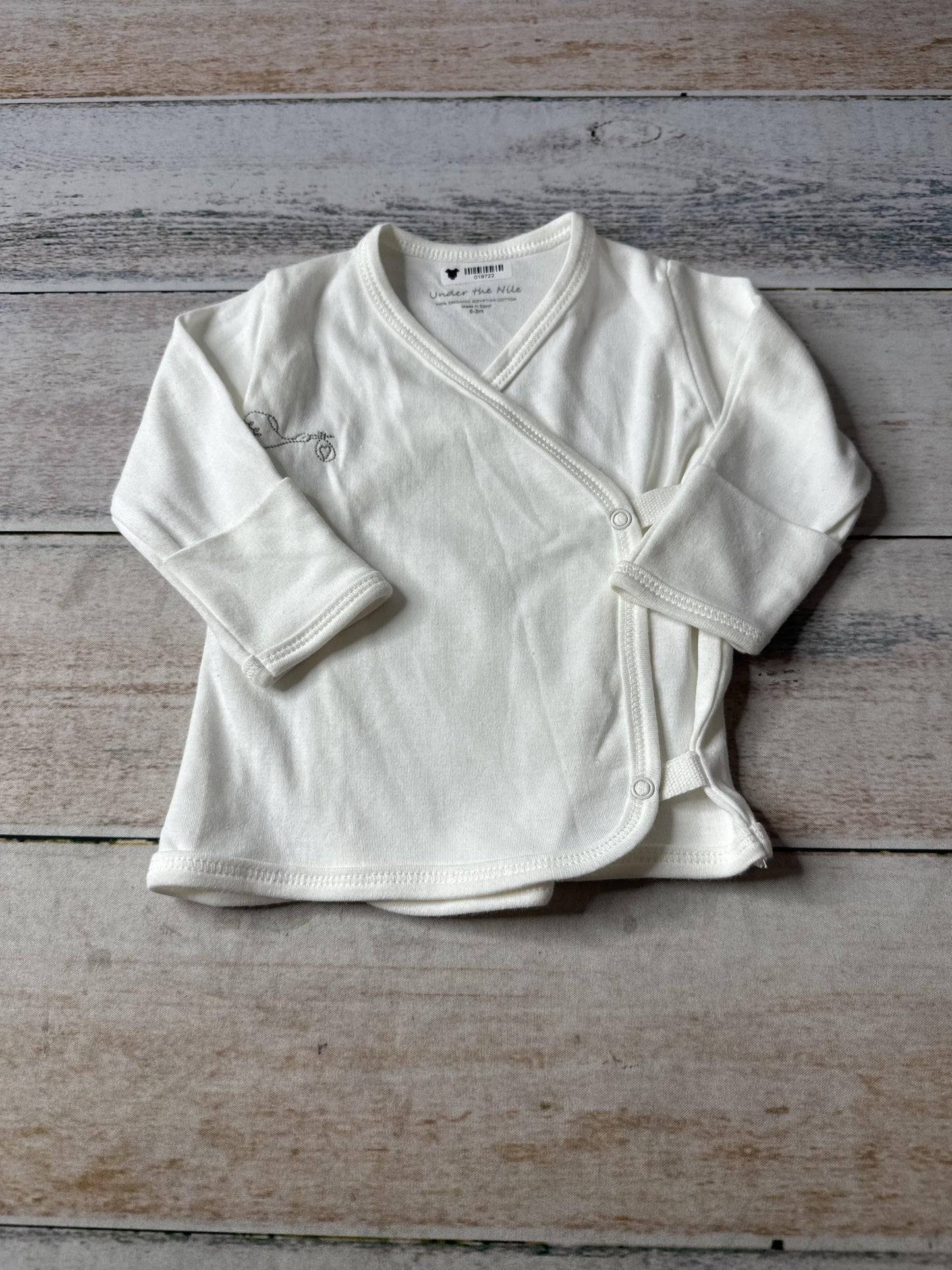 Under The Nile Unisex Long Sleeve Shirt Size: 0-3 months