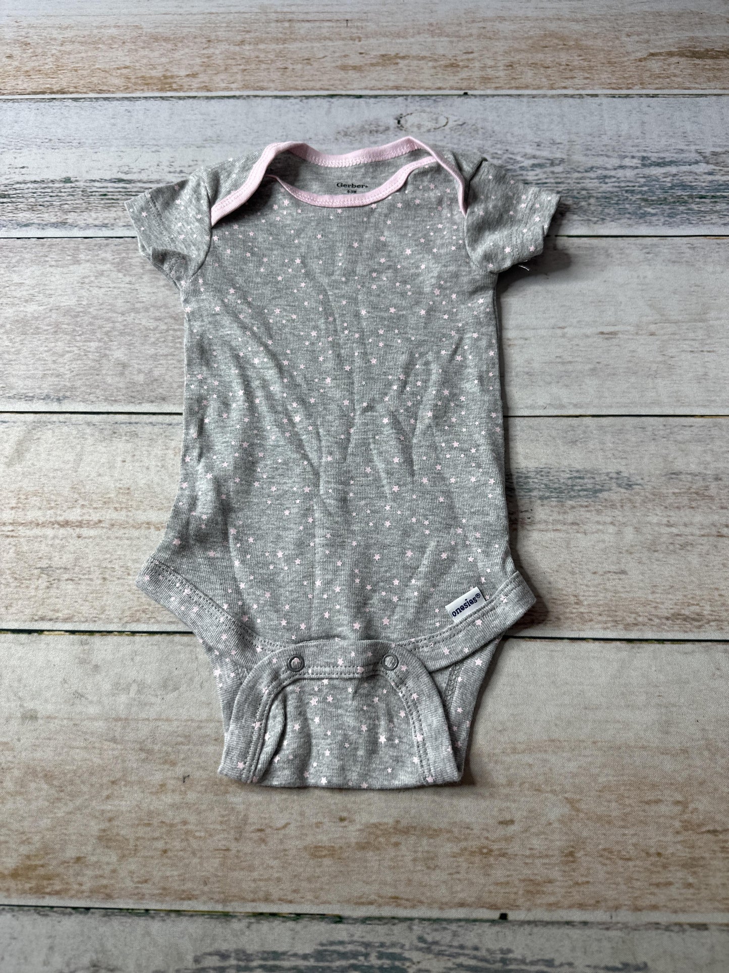 Gerber Unisex Onesie Size: 0-3 months