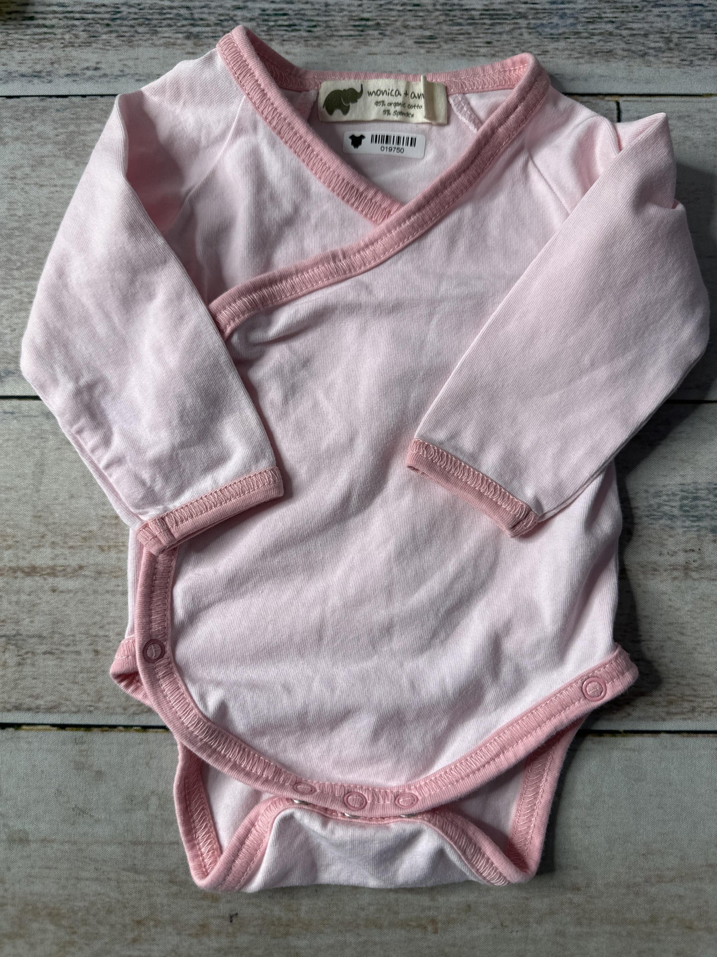 Monica + Andy Unisex Onesie Size: 0-3 months