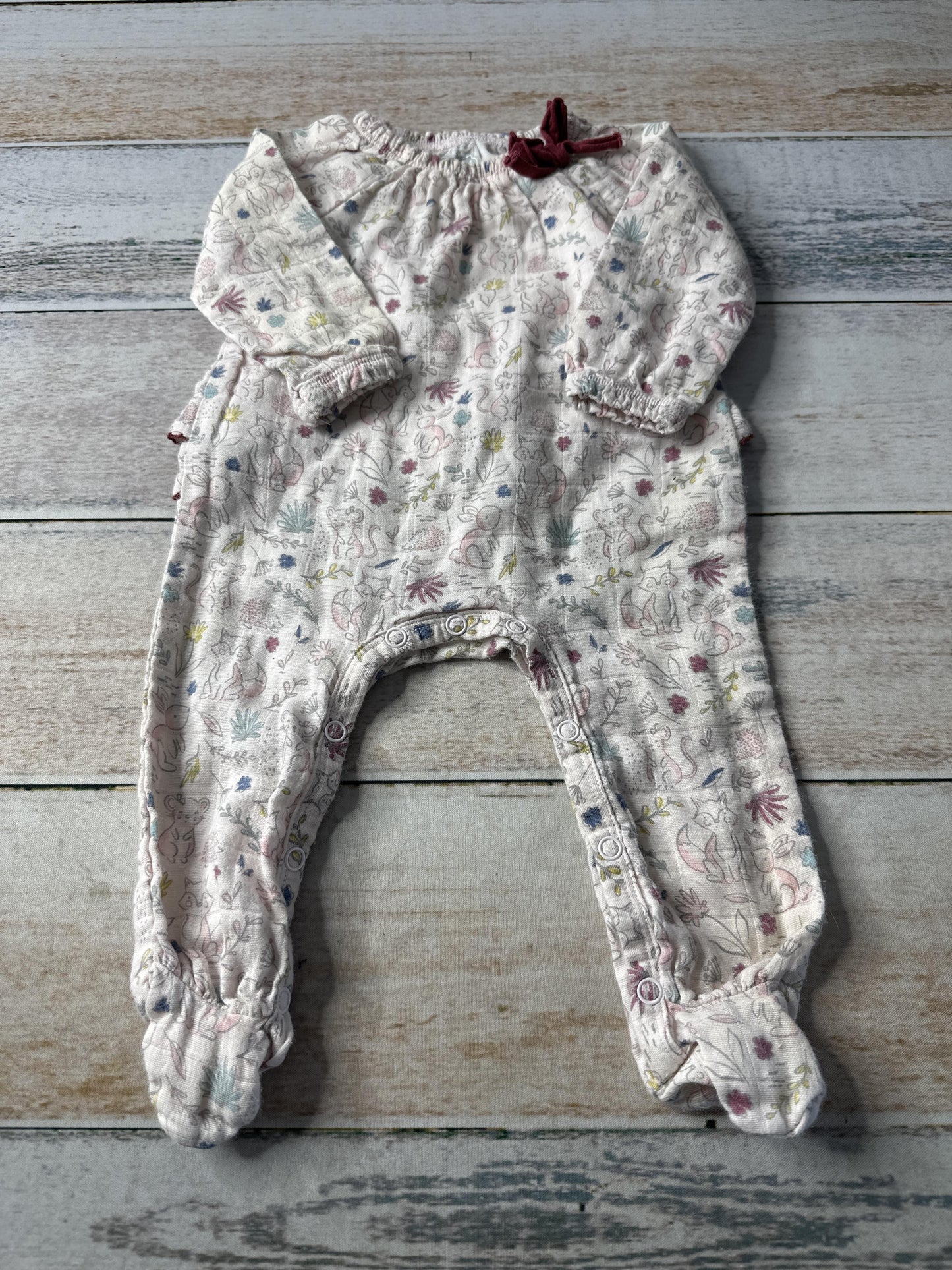 Mudpie Unisex Pajamas Size: 0-3 months