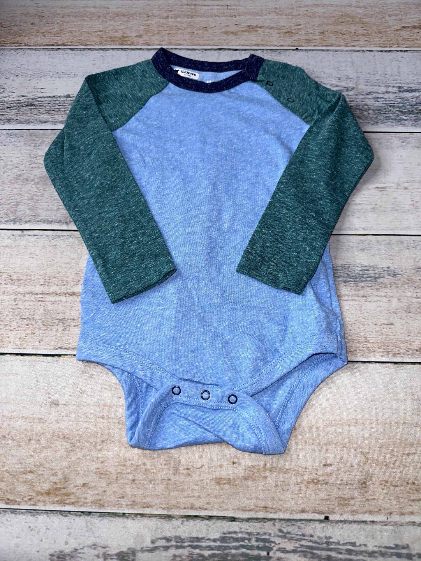Primary Boys Onesie Size: 12-18 months