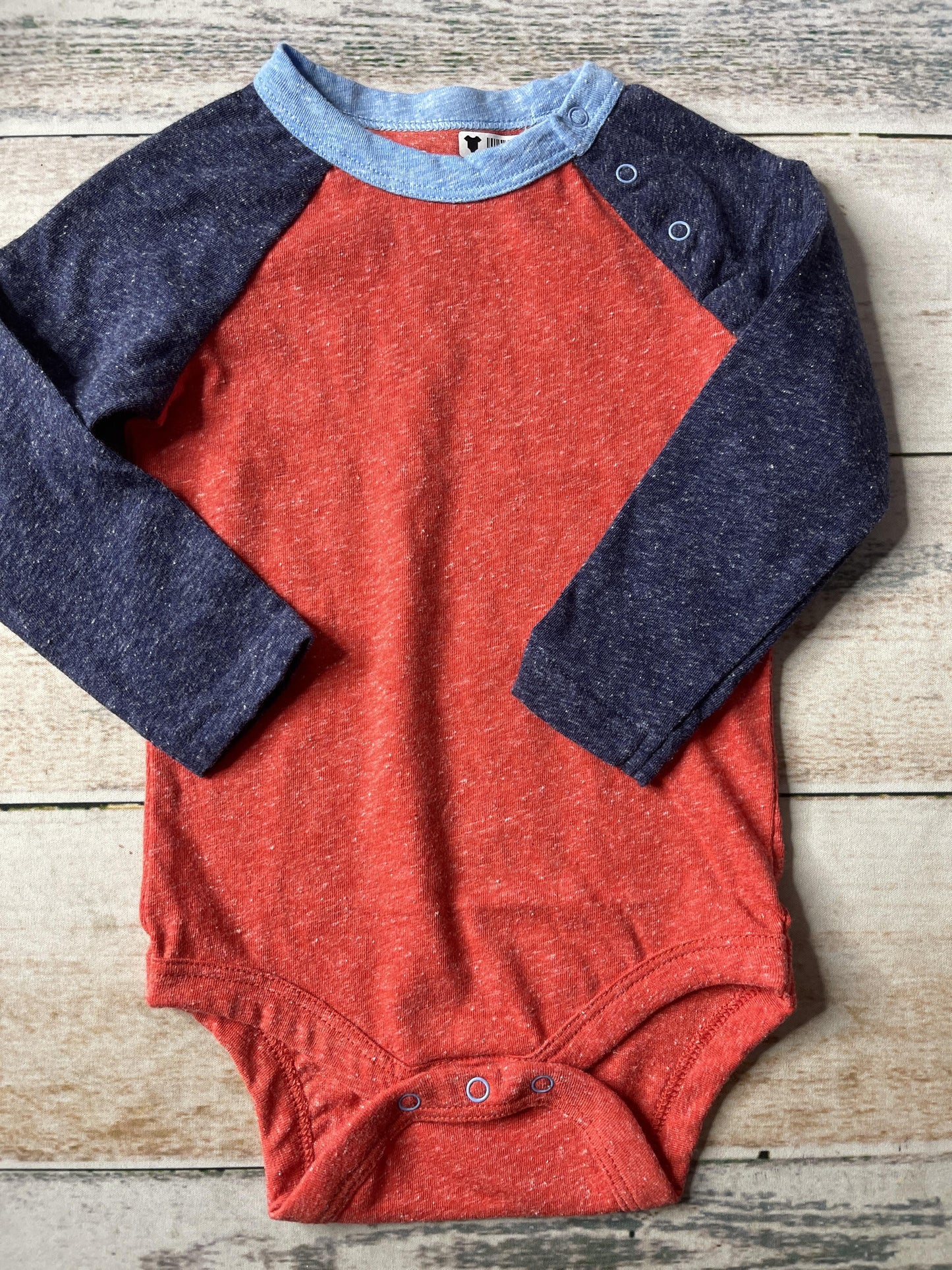 Primary Boys Onesie Size: 12 months