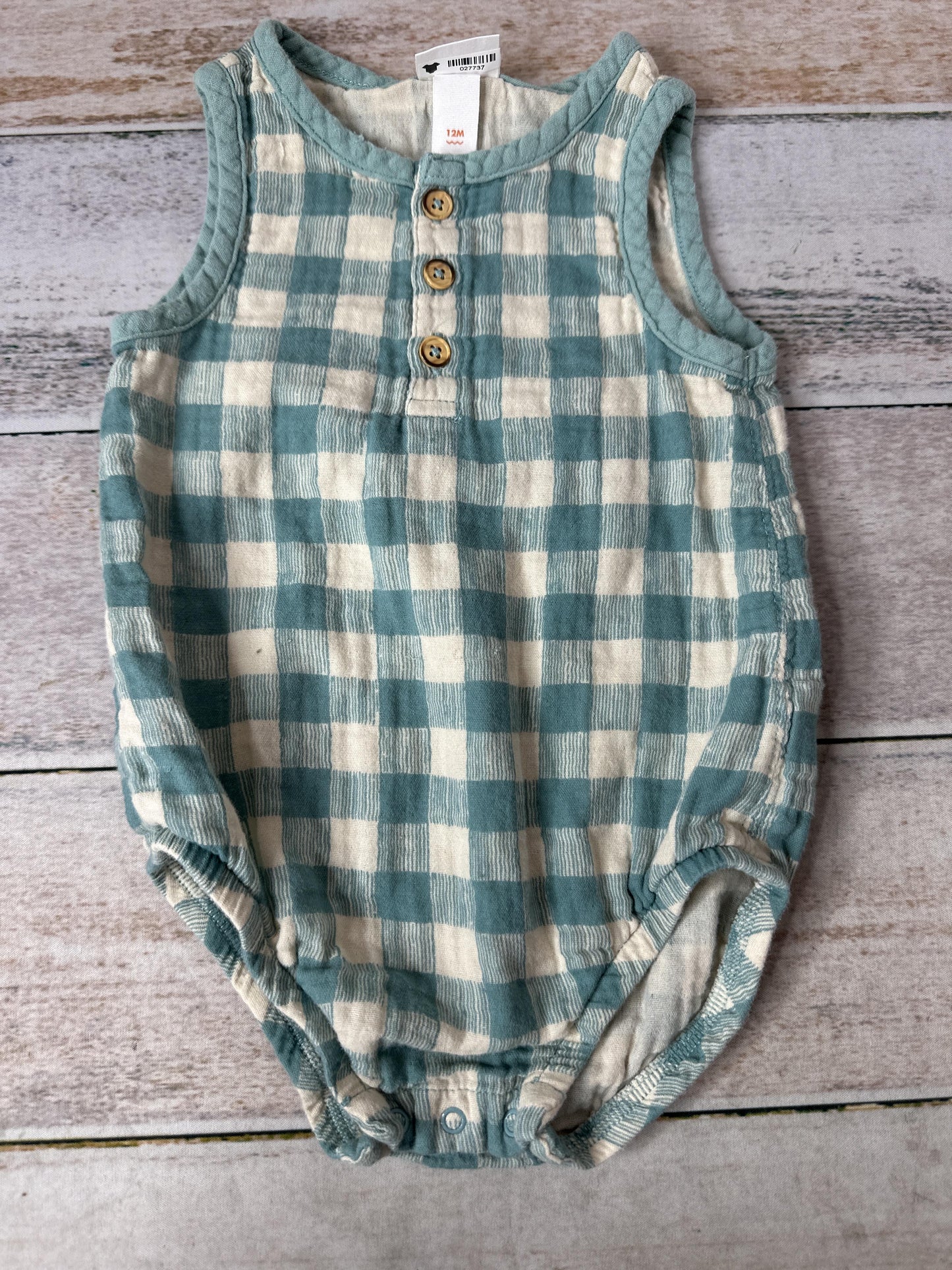 Unisex Romper Size: 12 months