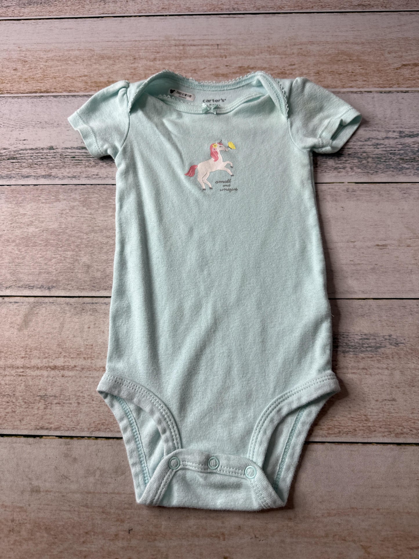 Carters Unisex Onesie Size: 12 months