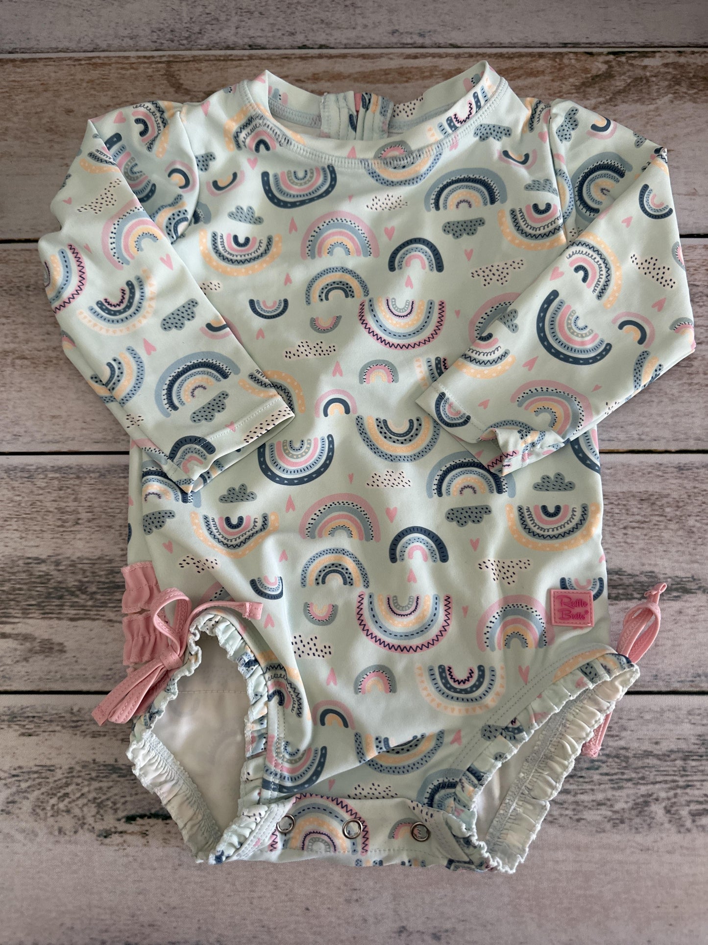 Ruffle Butts Unisex Swimwear Size: 18-24 months