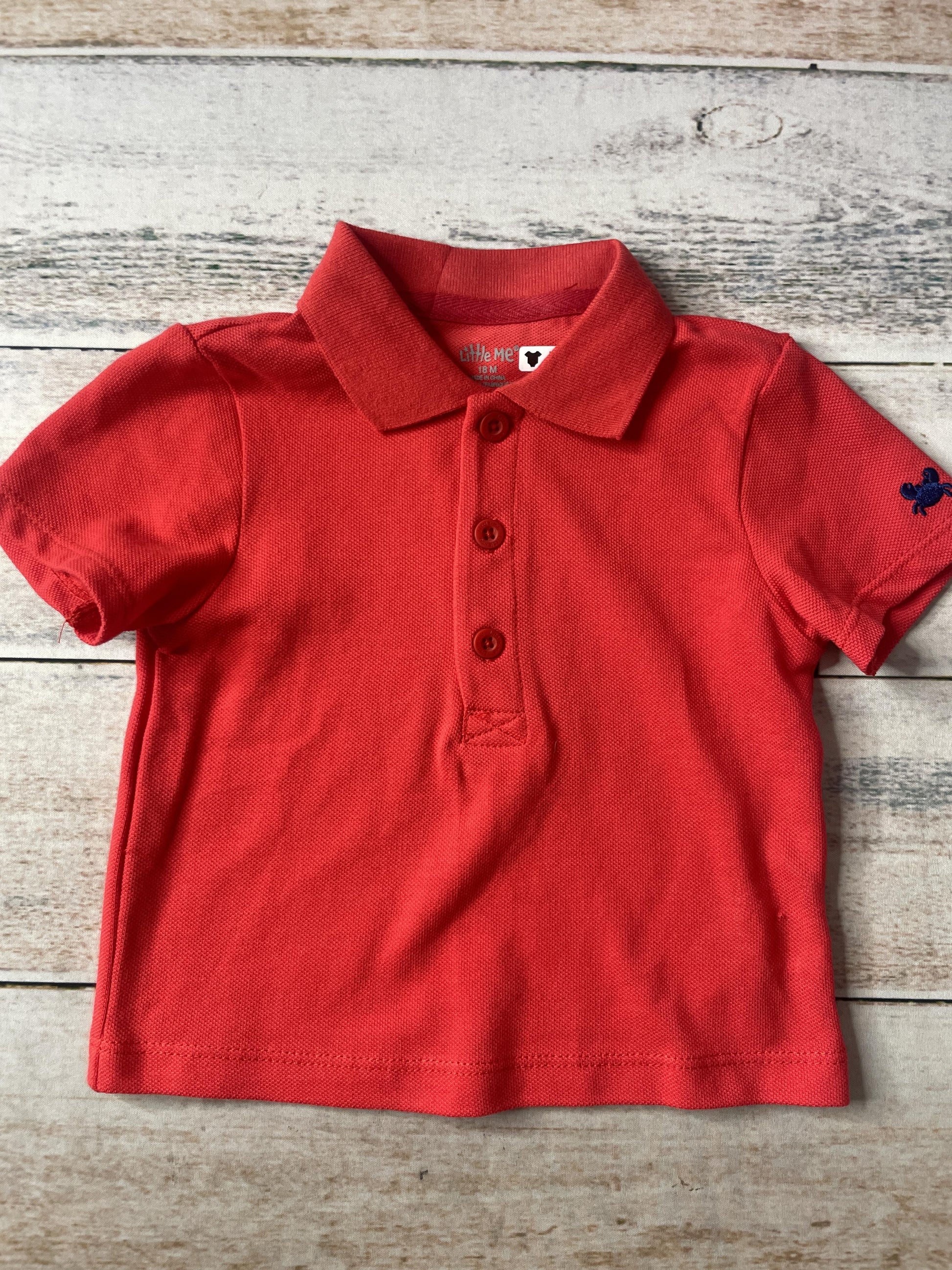 Little Me Unisex Polo Shirt Size: 18 months