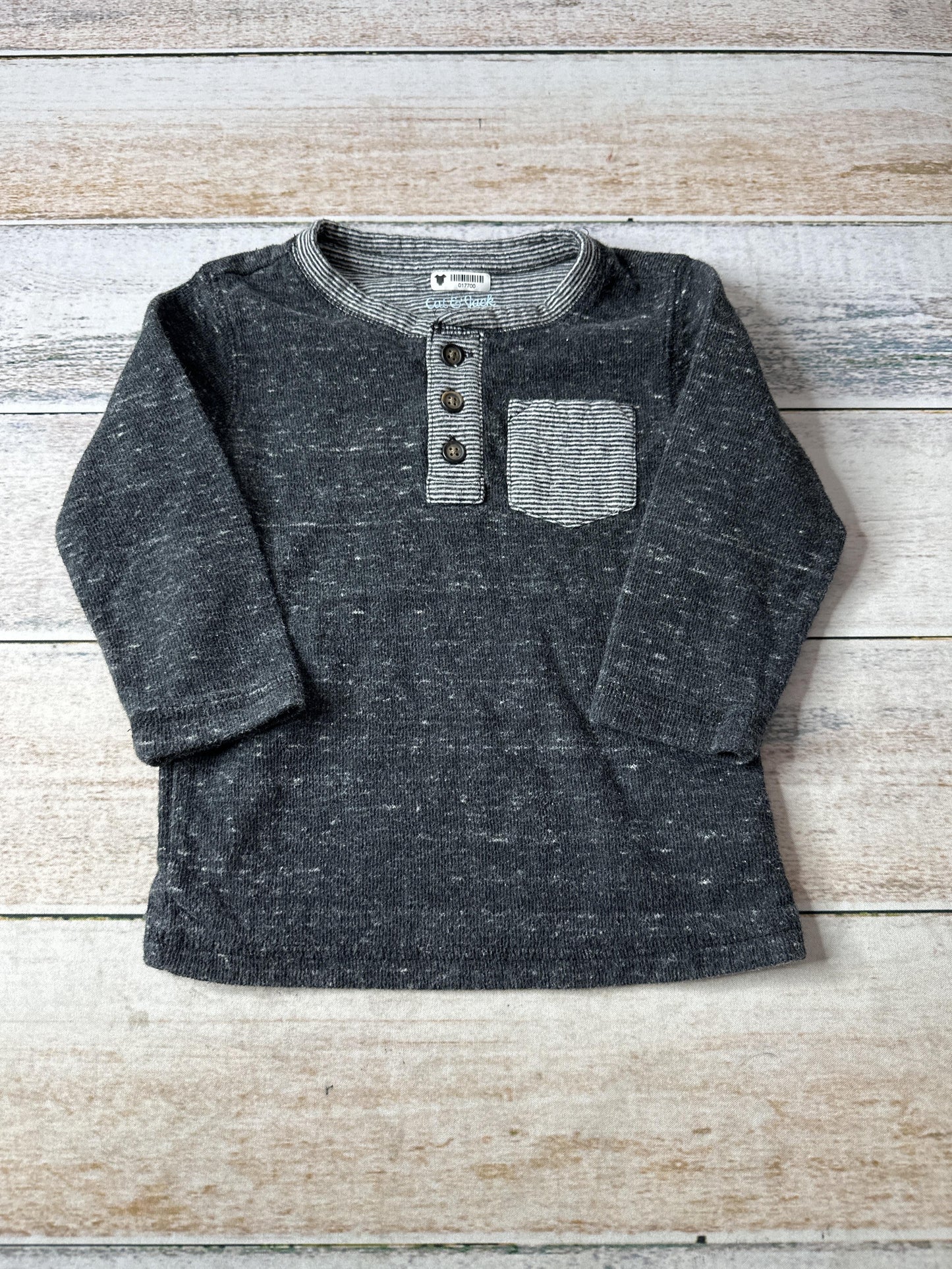 Cat & Jack Boys Long Sleeve Shirt Size: 18 months