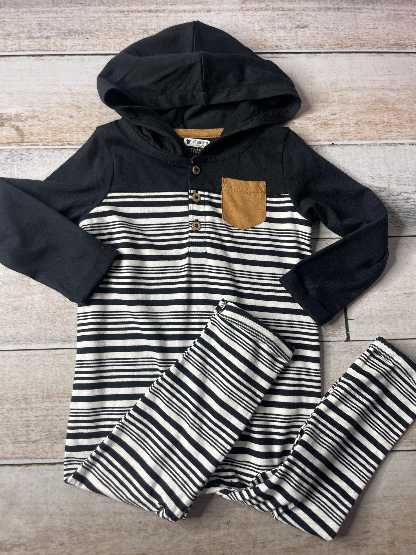 Burt's Bees Unisex Long Sleeve Outfit Size: 18 months