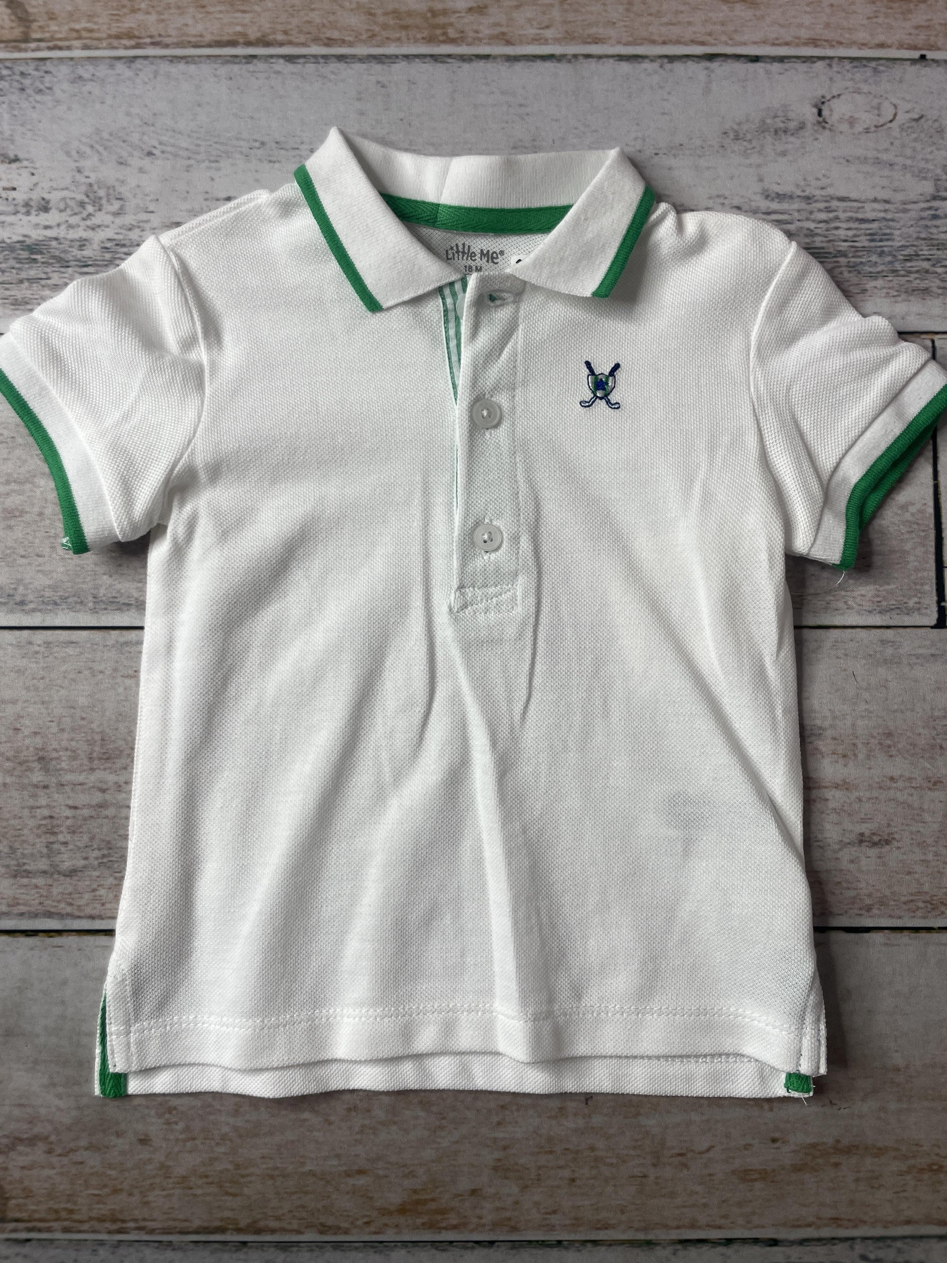 Little Me Unisex Polo Shirt Size: 18 months