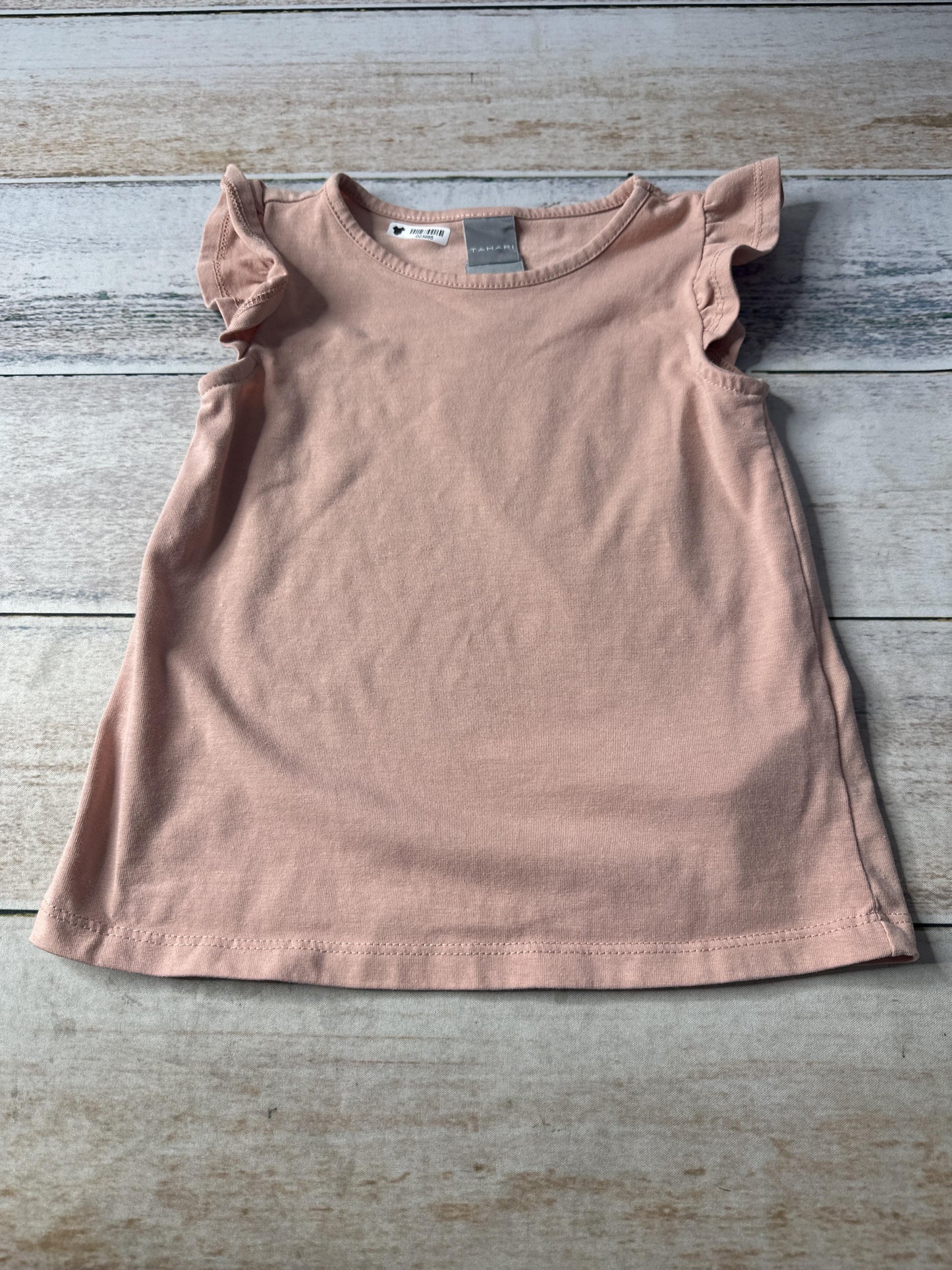 Tahari Unisex Button Down Short Sleeve Size: 2T