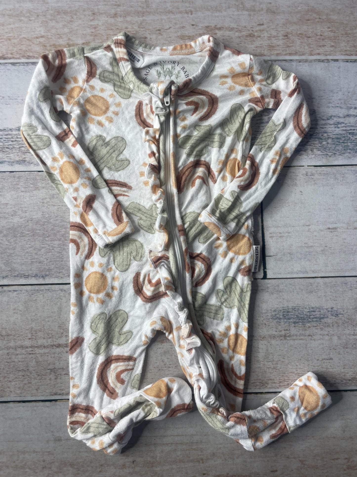 Unisex Pajamas Size: 3-6 months