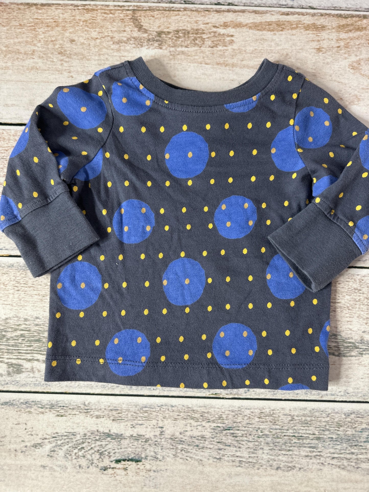 Hanna Andersson Unisex Long Sleeve T-Shirt Size: 3-6 months