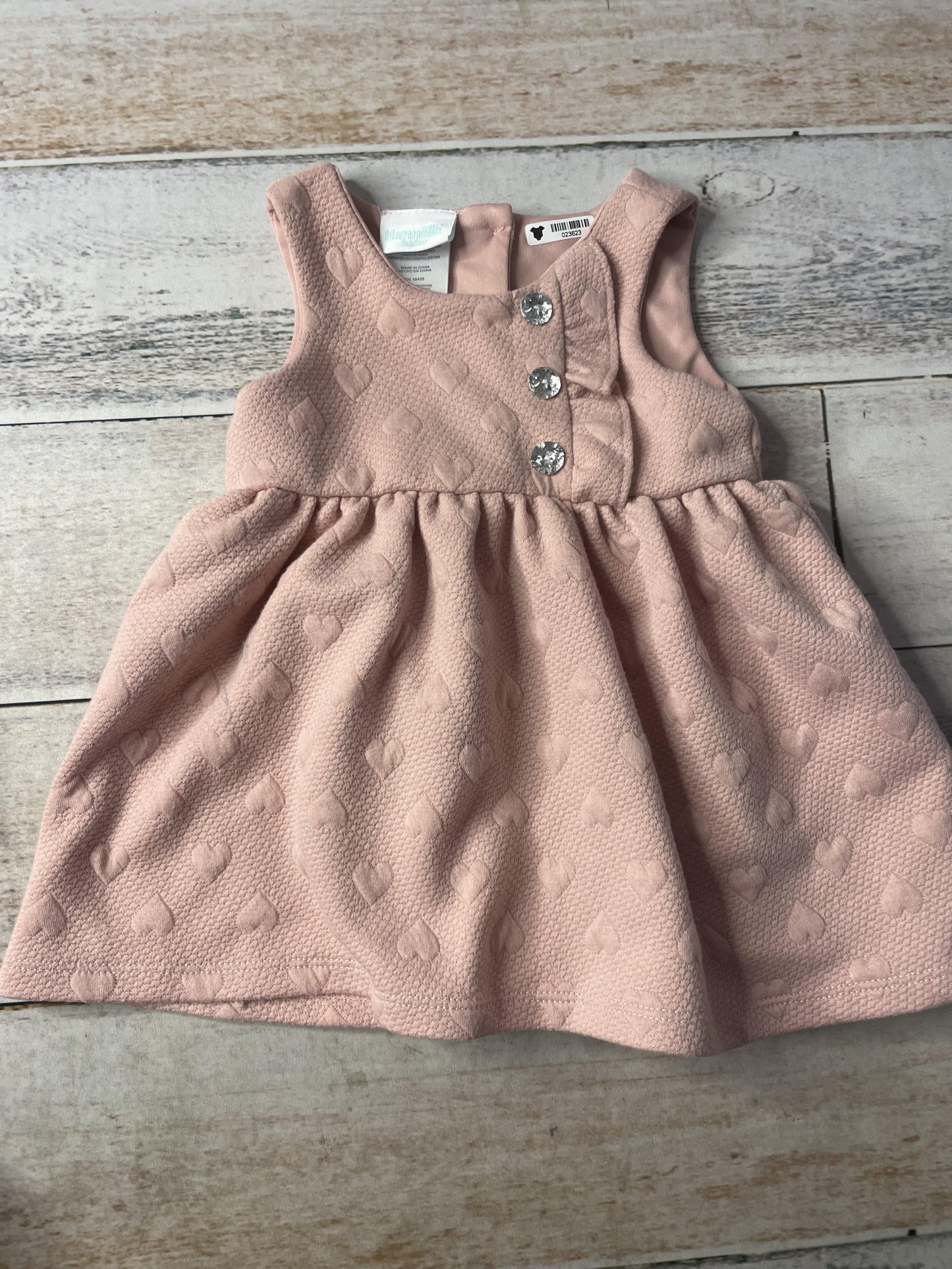 Unisex Button Down Short Sleeve Size: 3-6 months