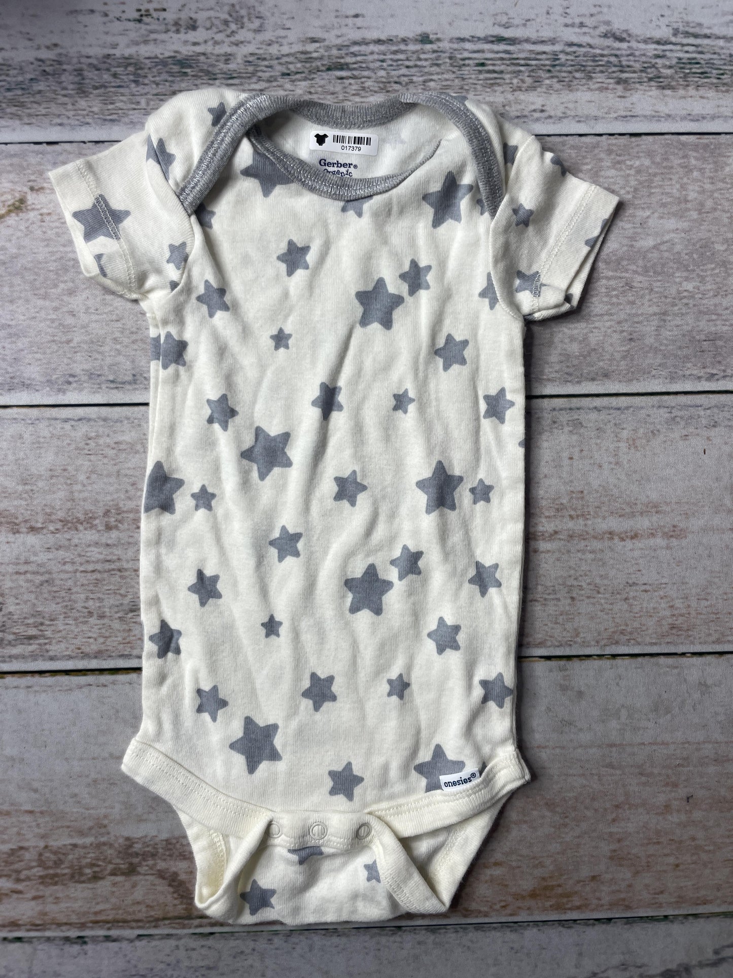 Gerber organic Unisex Onesie Size: 3-6 months