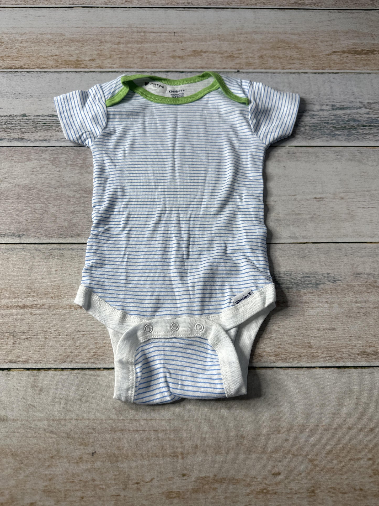Gerber Unisex Onesie Size: 3-6 months