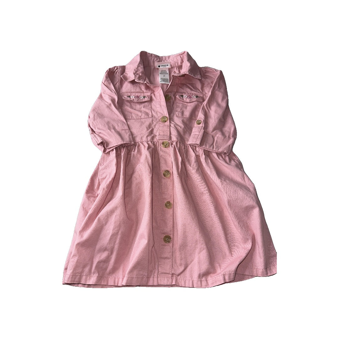 Little Lass Girls Dress Size: 3T