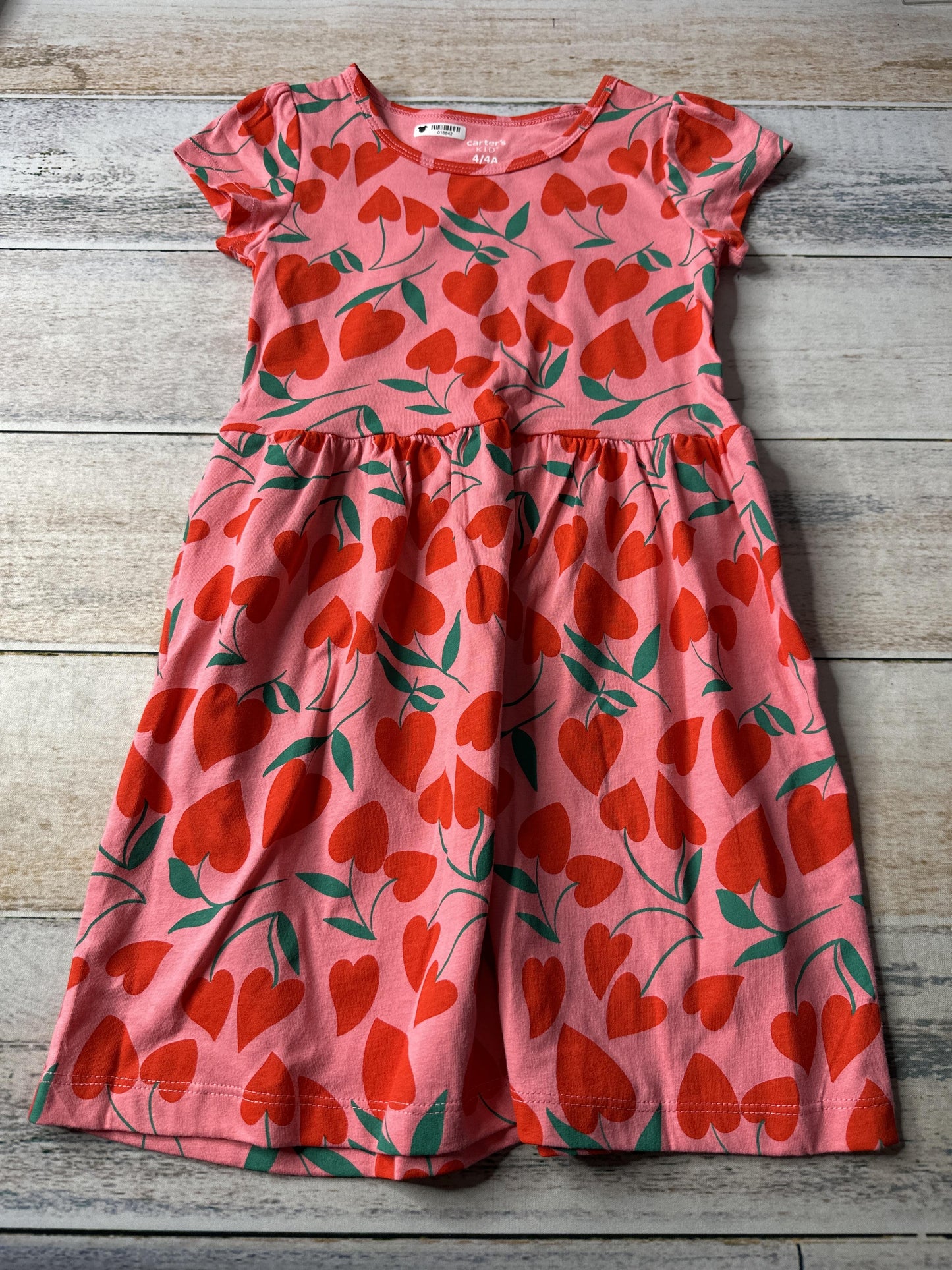 Carters Girls Dress Size: 4T