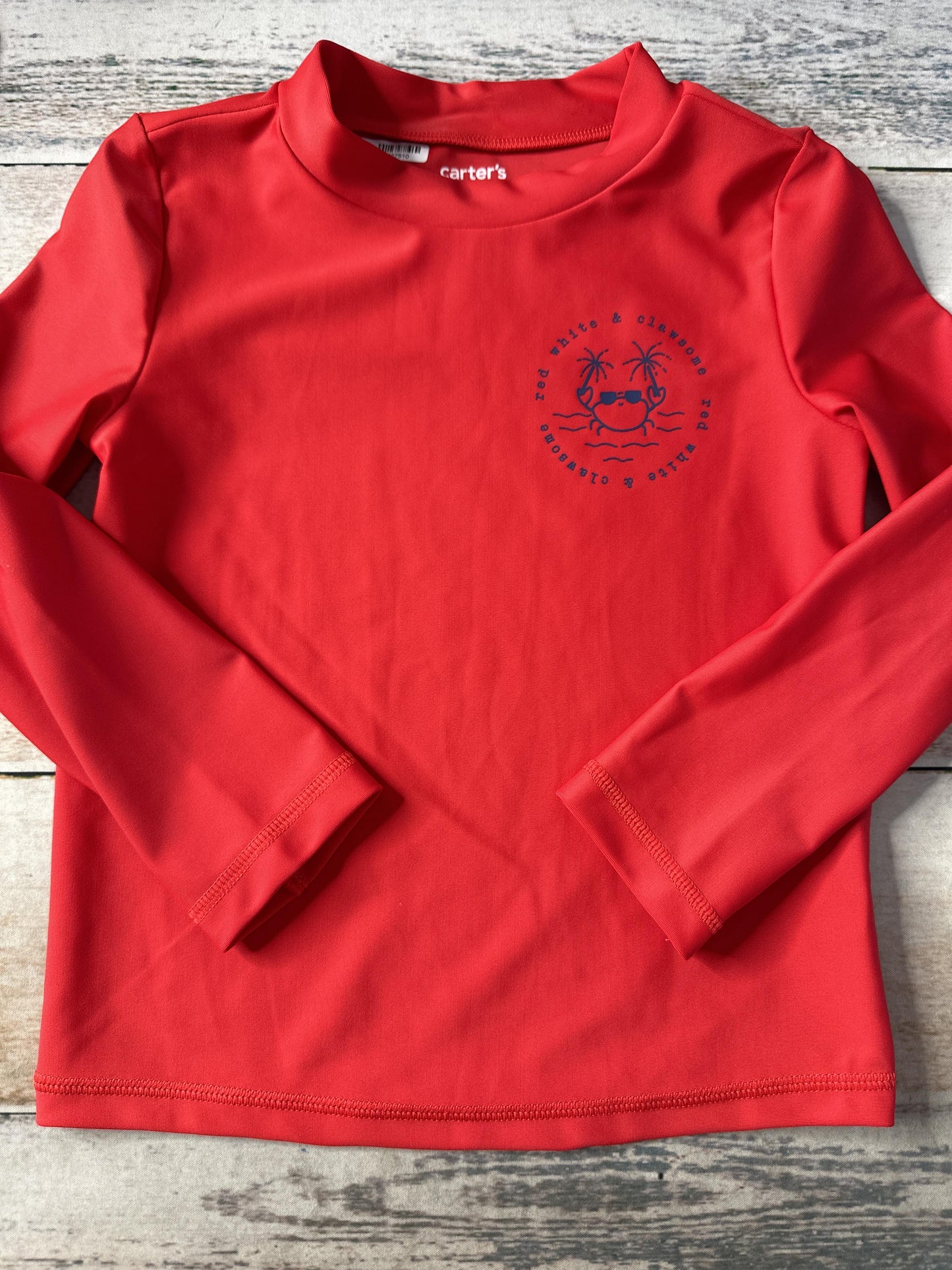 Unisex Rashguard Size: 4T