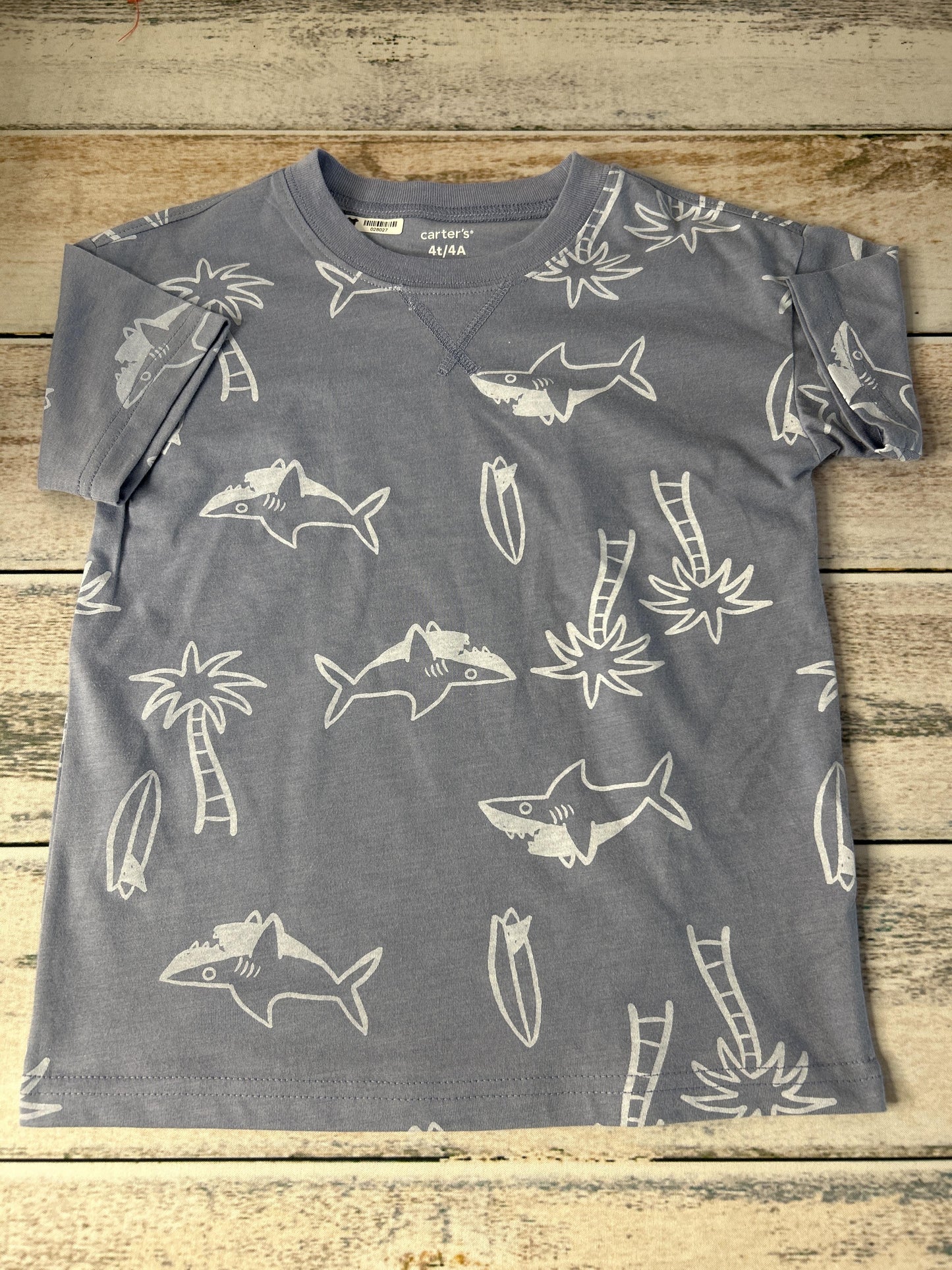 Boys Short Sleeve Shirt Size: 4T