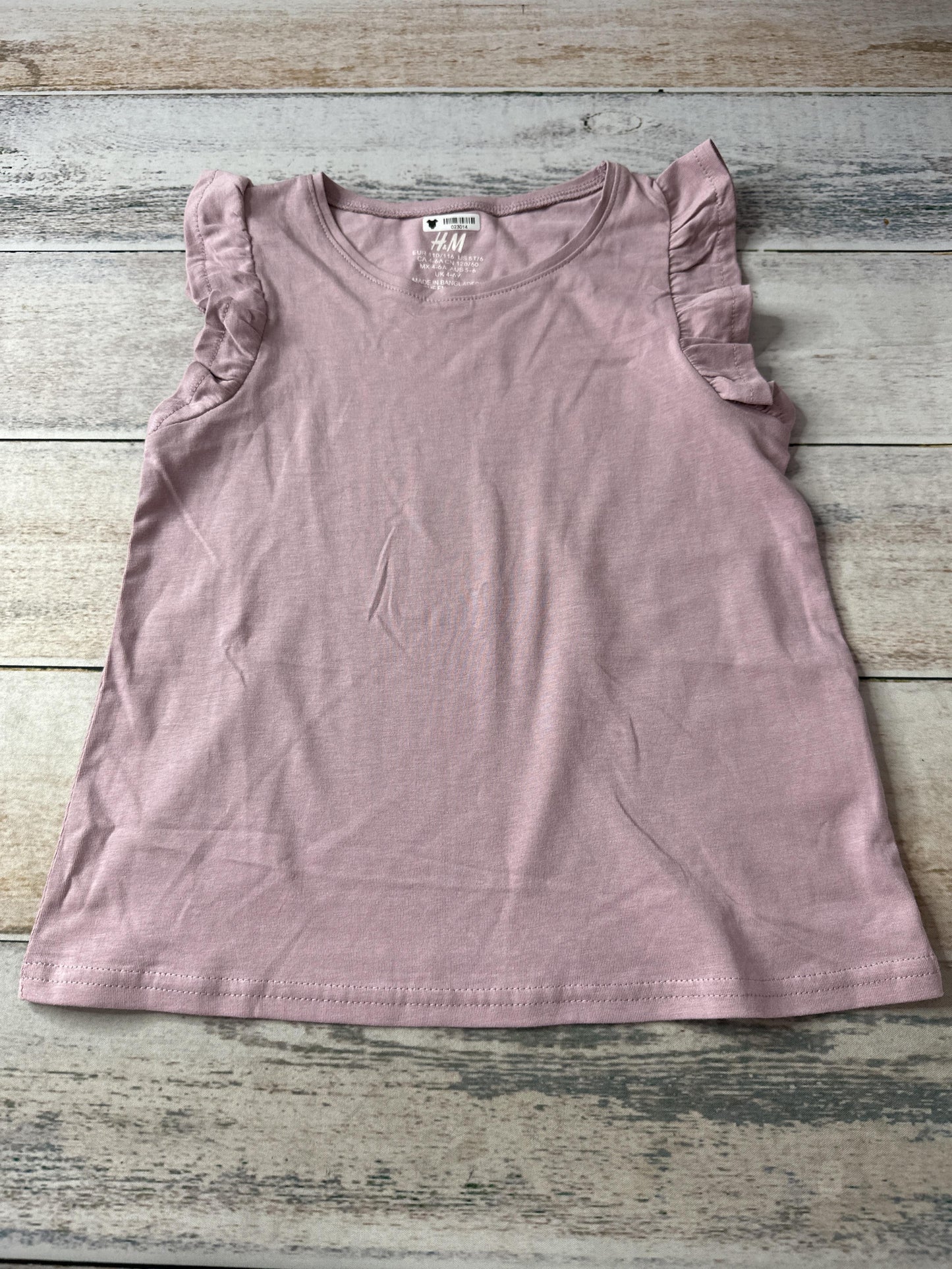 H&M Unisex T-Shirt Size: 5-6 Years