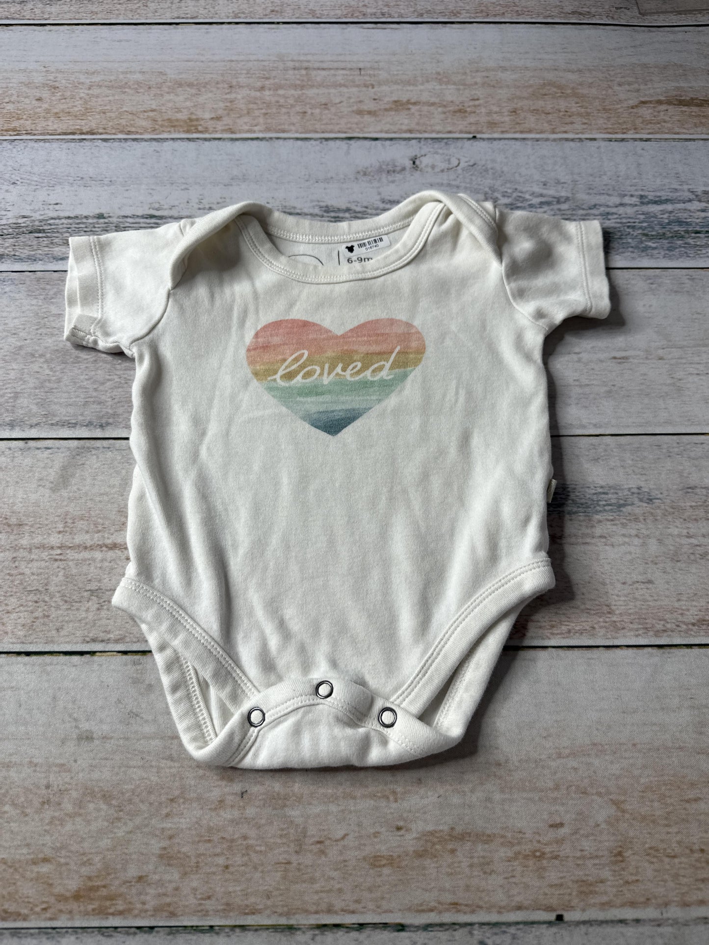Finn + Emma Unisex Onesie Size: 6-9 months