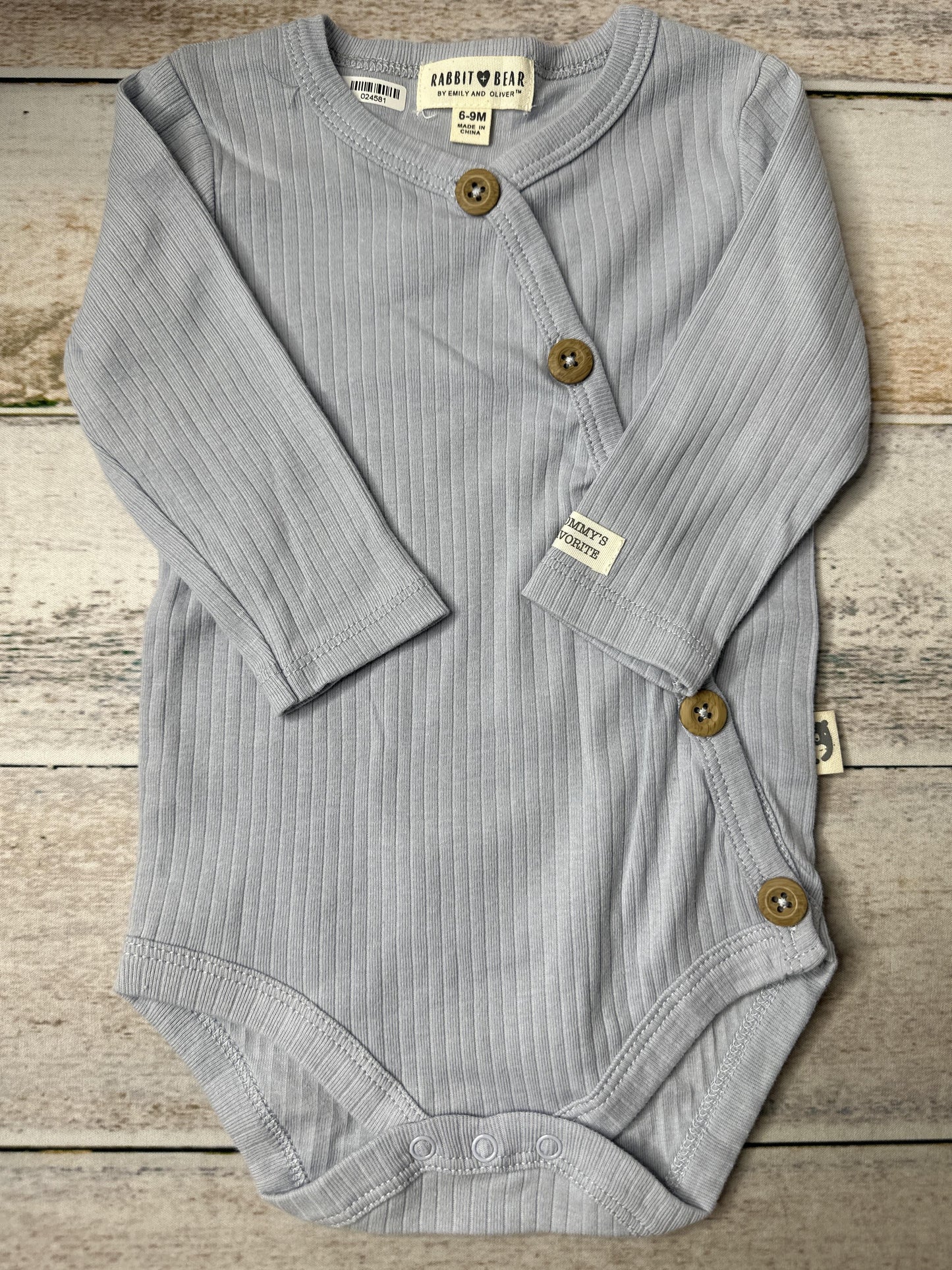 Rabbit Bear Unisex Onesie Size: 6-9 months