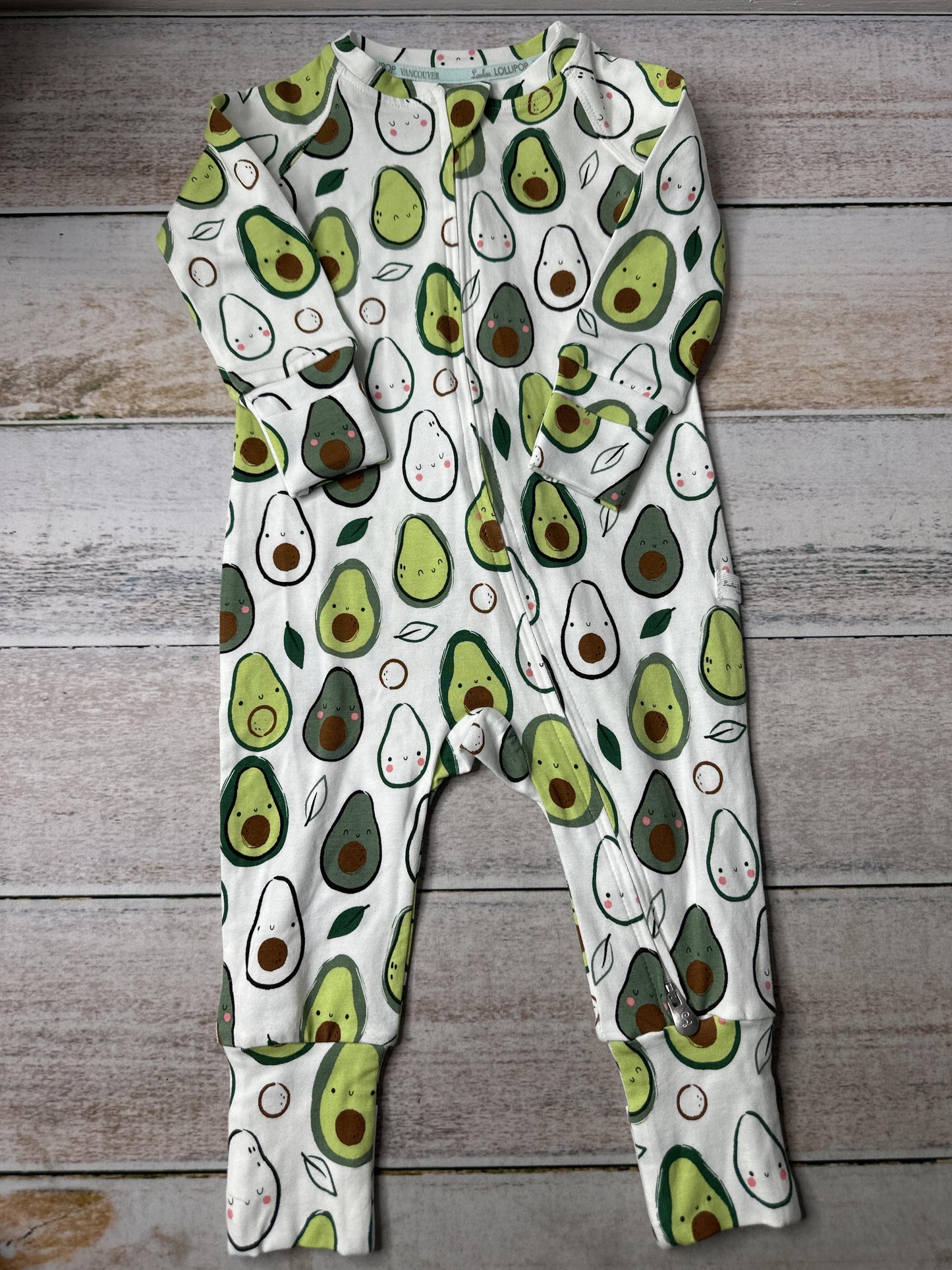 Loulou Lollipop Unisex Pajamas Size: 6-9 months