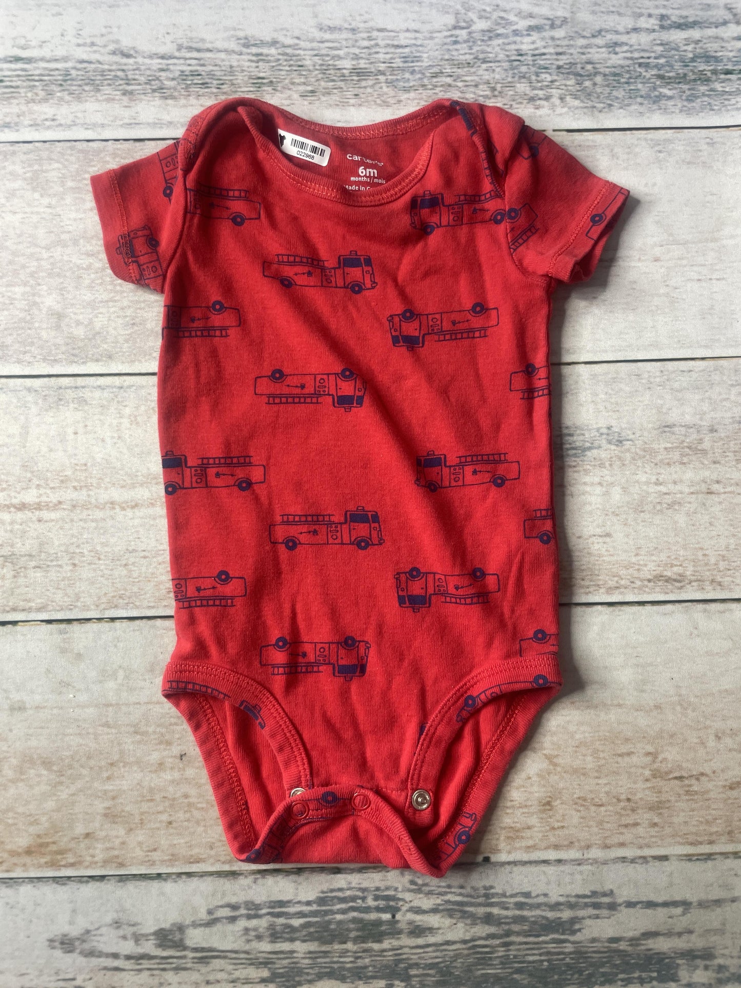 Unisex Onesie Size: 6 months