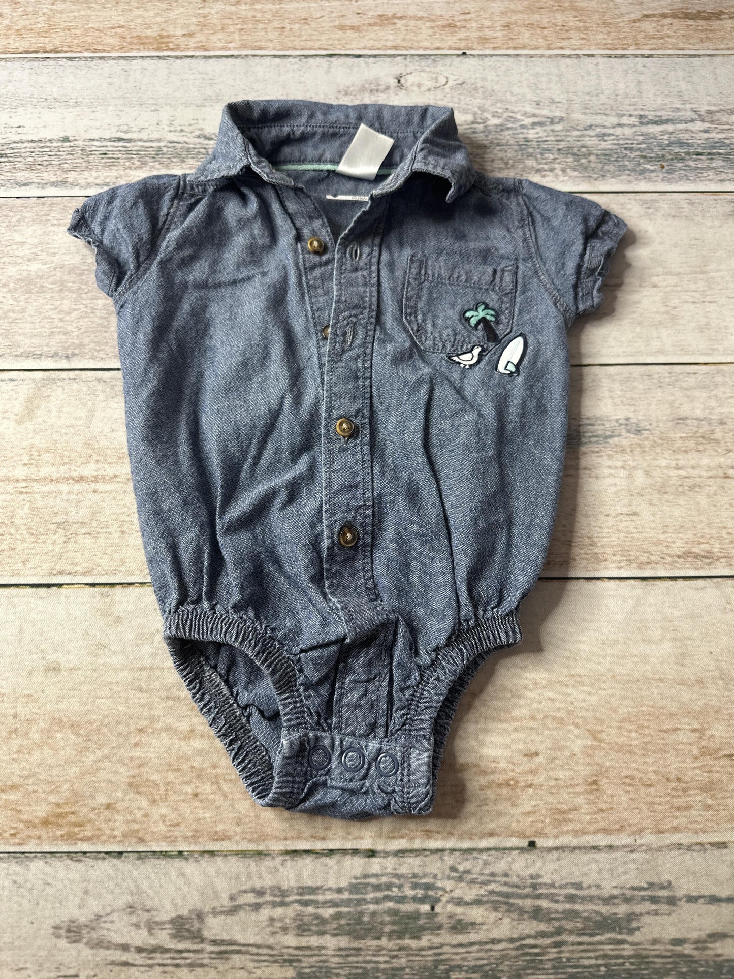 Carters Unisex Onesie Size: 6 months