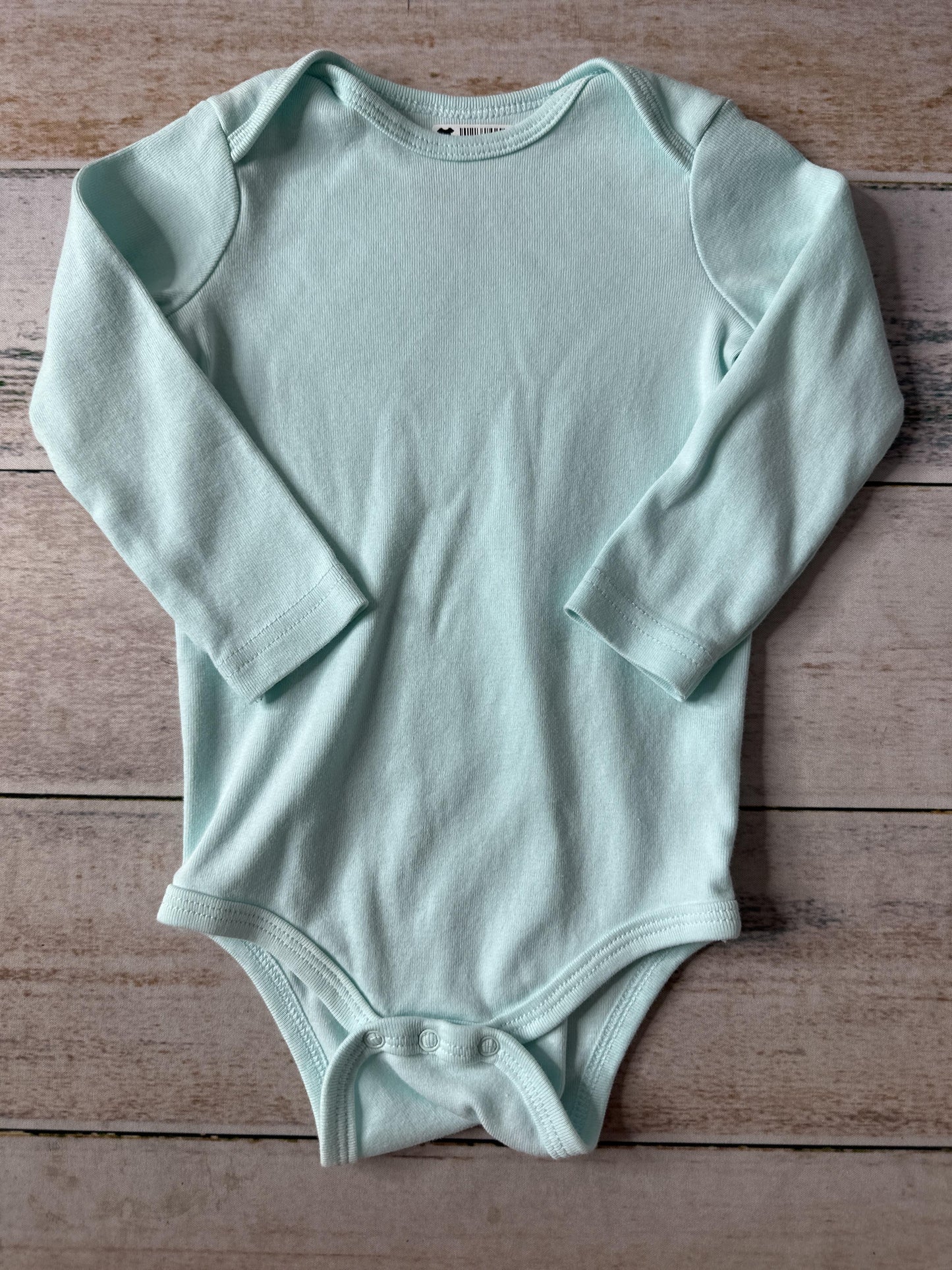 Primary Unisex Onesie Size: 9-12 Months