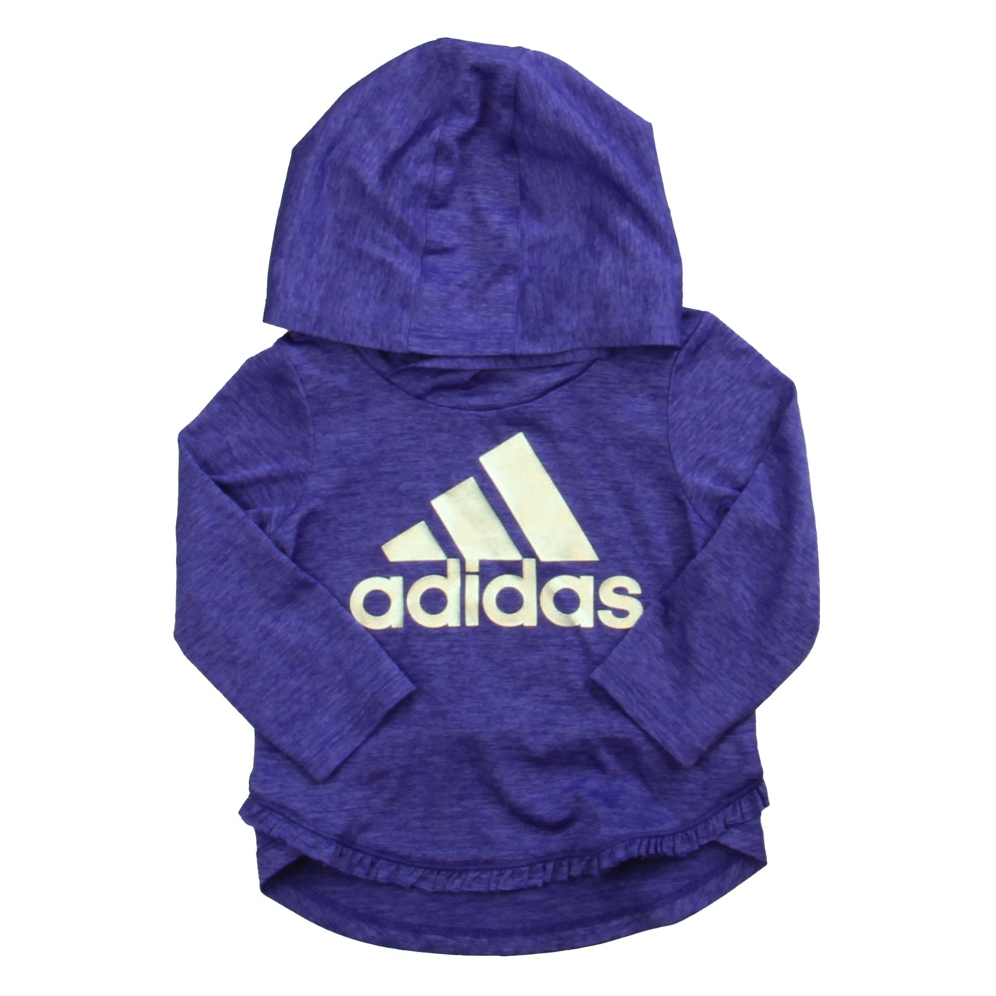 Adidas Girls Purple | Silver Athletic Top Size: 12 Months Purple | Silver