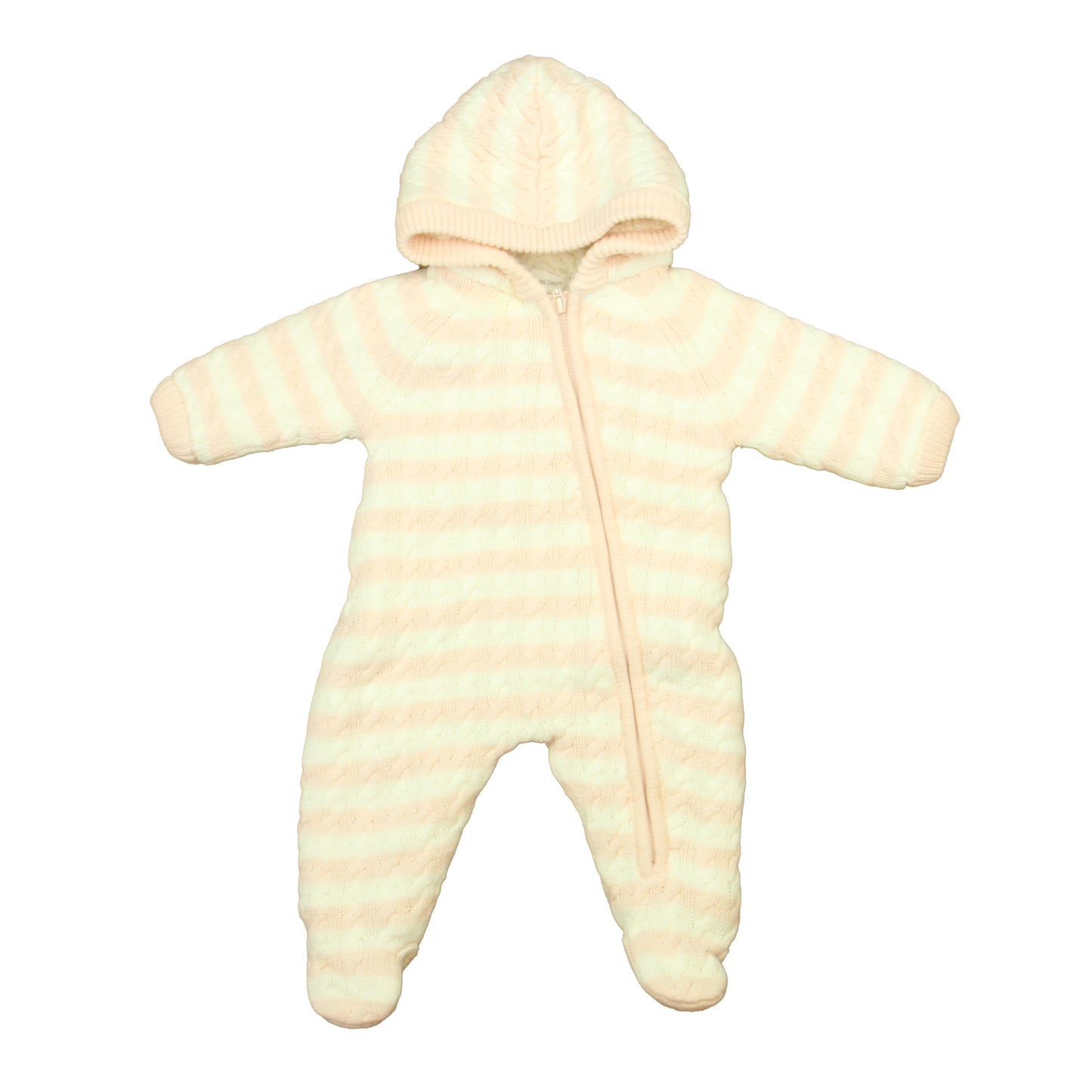 Angel Dear Girls Pink | White Bunting Size: 0-3 Months Pink | White