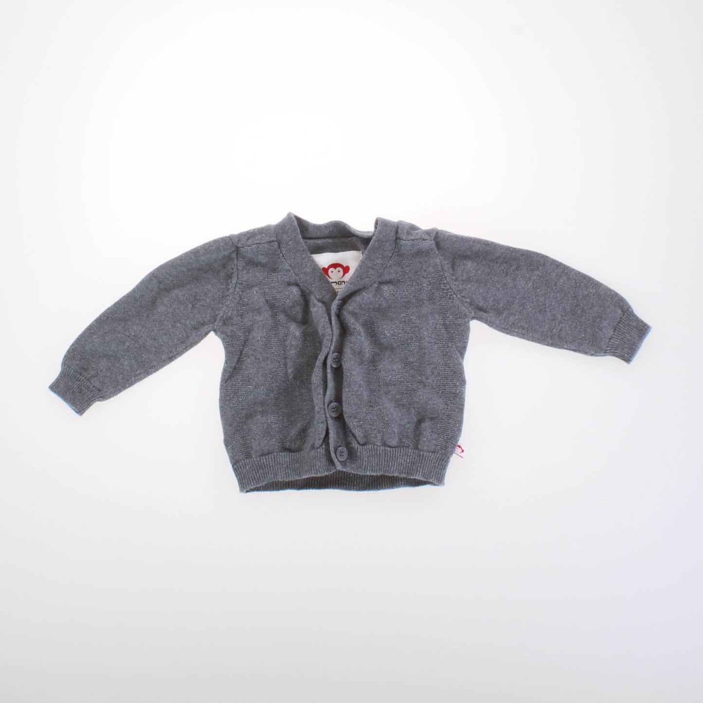 Appaman Unisex Gray Cardigan Size: 3-6 Months Gray