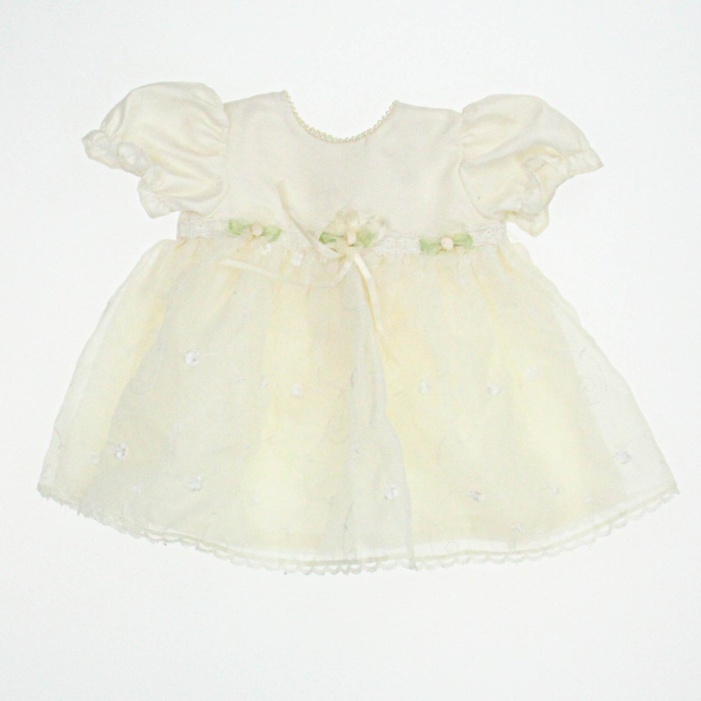 B.T. Kids Girls Ivory Special Occasion Dress Size: 3-6 Months Ivory