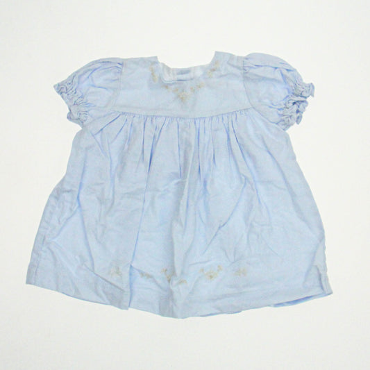 Baby Blu Pony Girls Light Blue Dress Size: 12 Months Light Blue