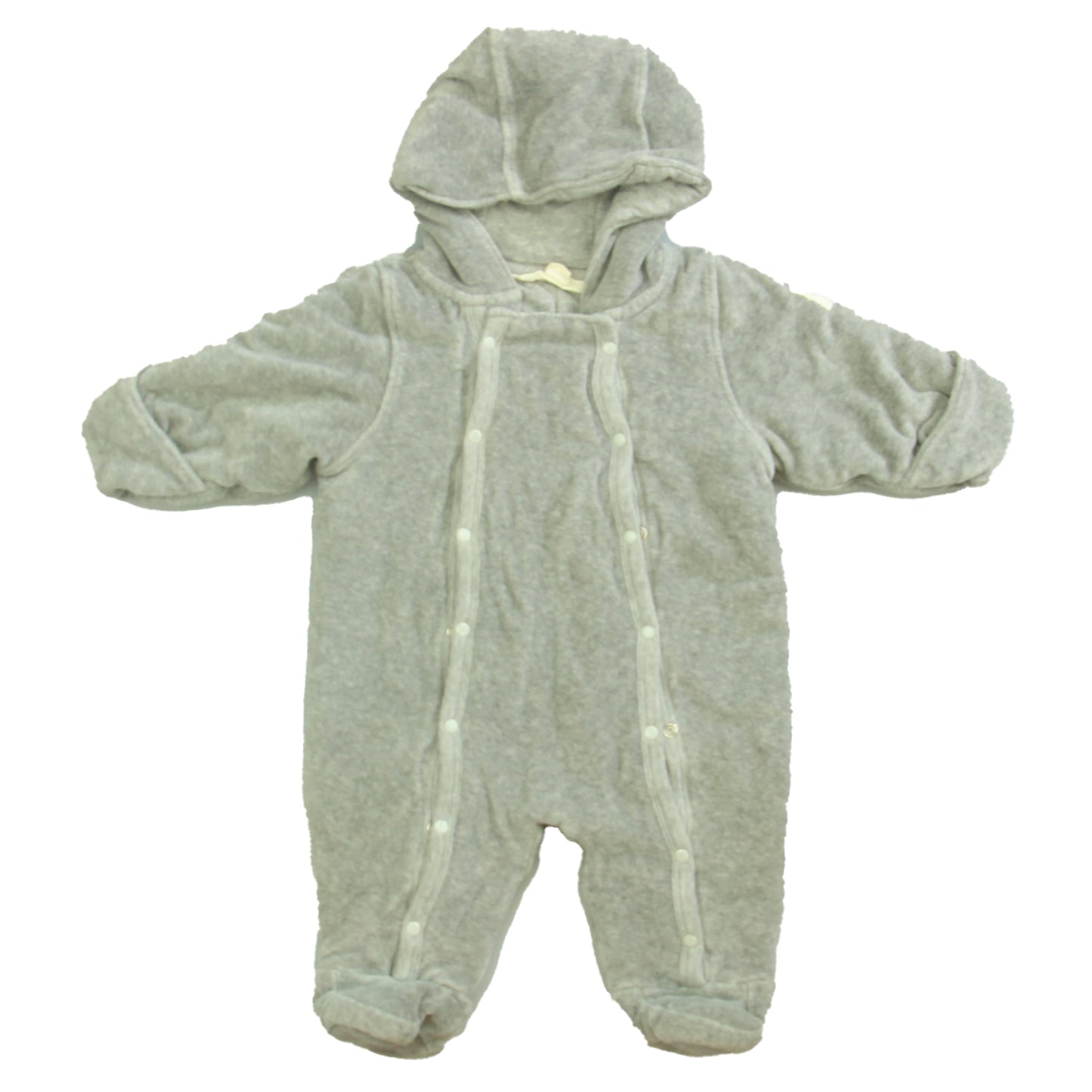 Burt's Bees Unisex Grey Bunting Size: 0-3 Months Grey