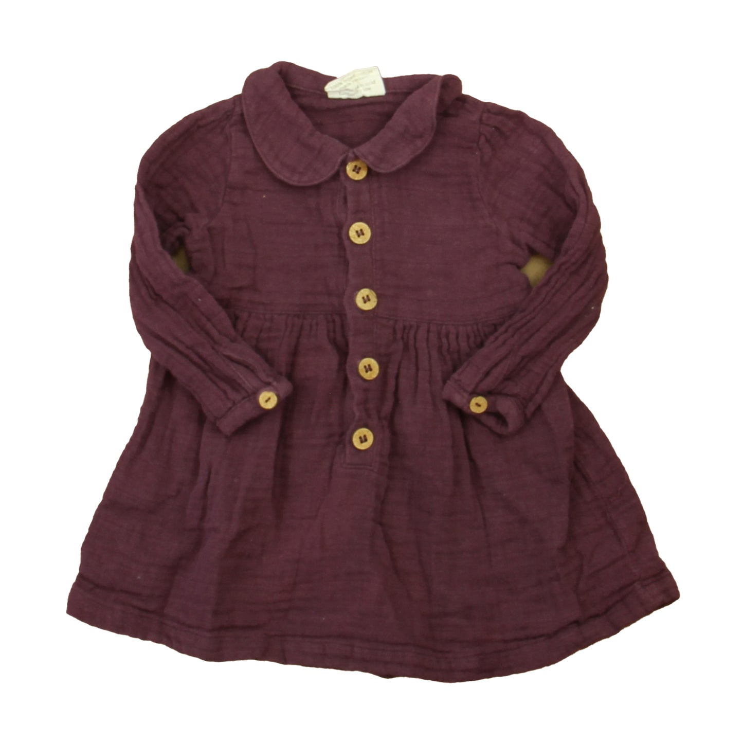 City Mouse Girls Plum Dress Size: 9-12 Months Plum