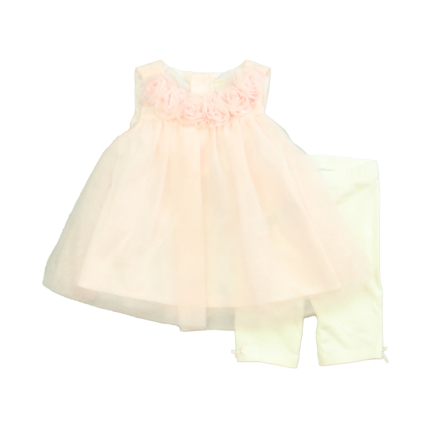 Clasix Beginnings Girls Pink | White Dress Size: 6 Months Pink | White