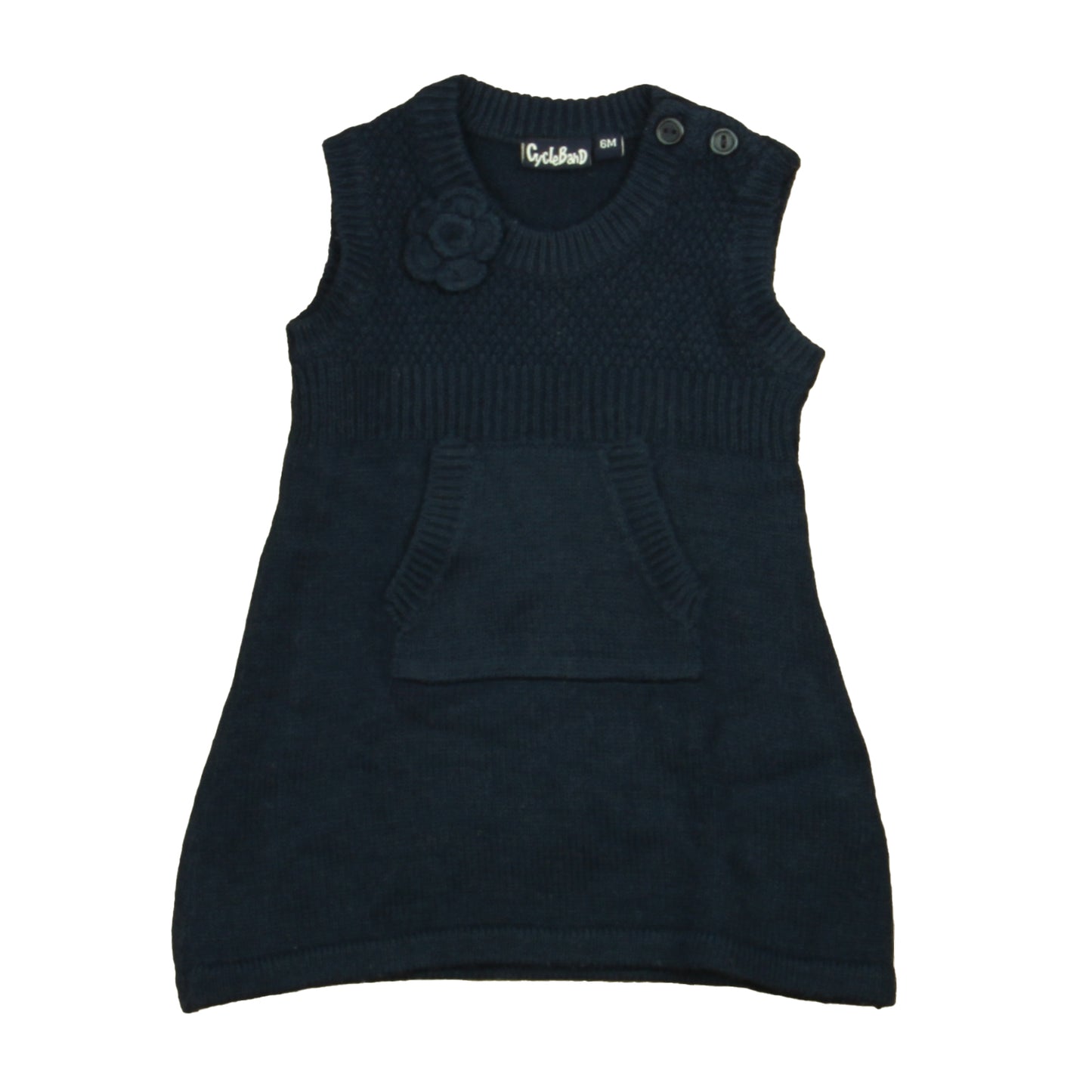 CycleBand Girls Navy Jumper Size: 6 Months Navy