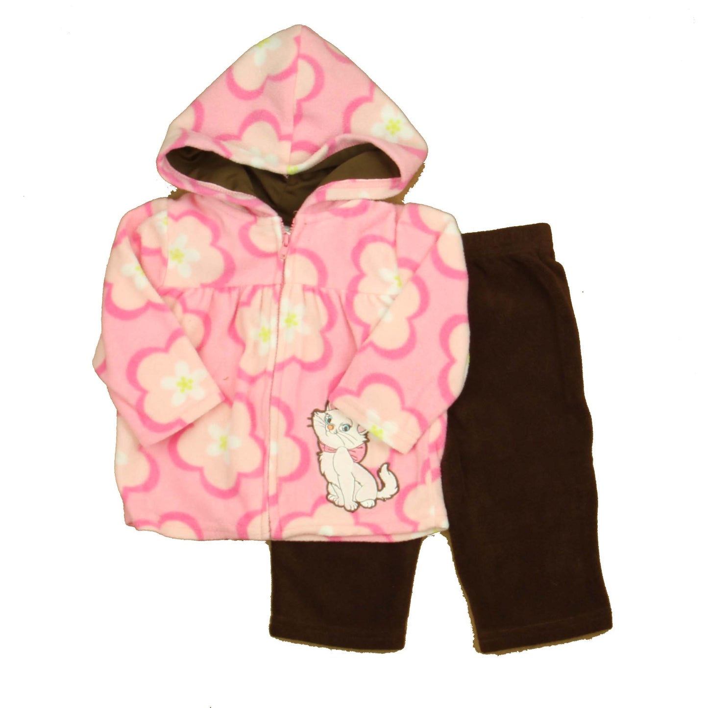 Disney Girls Pink | Brown Marie Apparel Sets Size: 9 Months Pink | Brown Marie