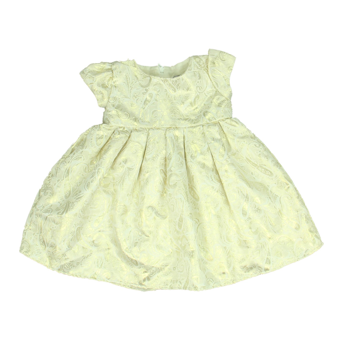 Dorissa Girls Gold Dress Size: 18 Months Gold