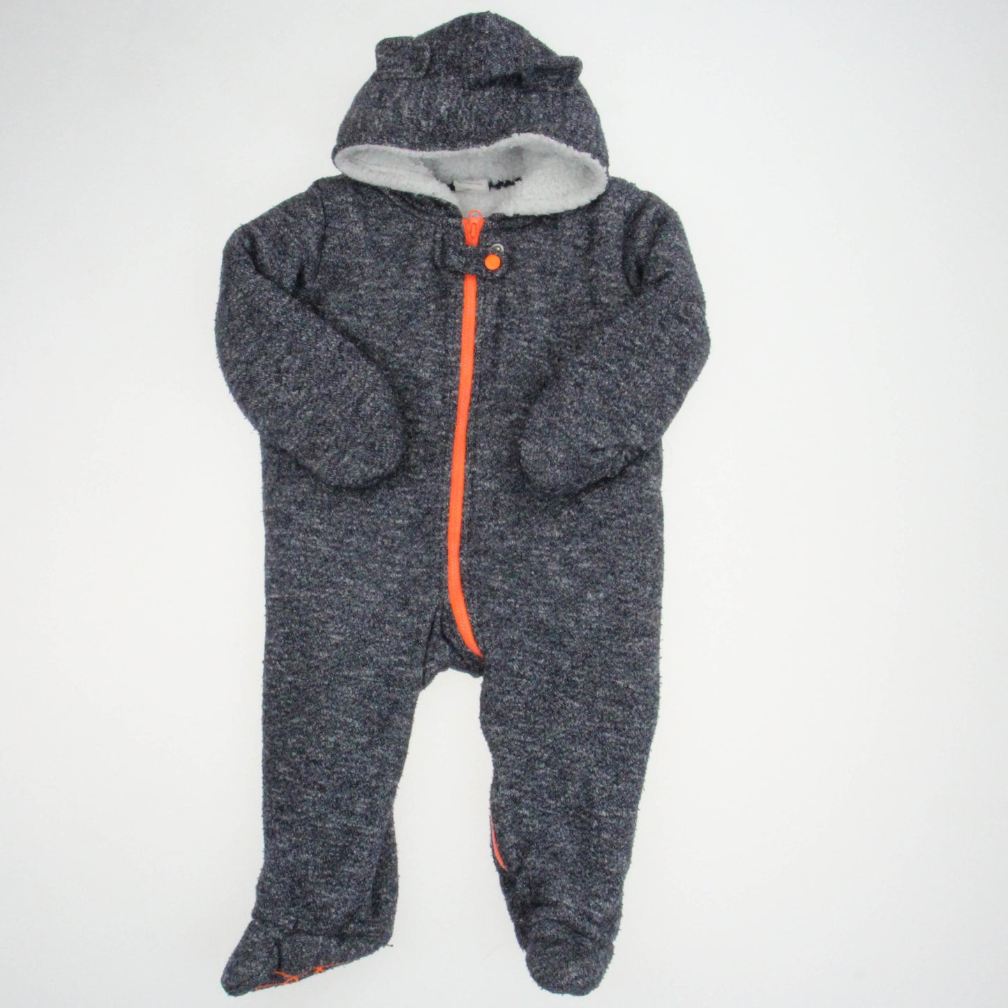 Egg Unisex Grey Bunting Size: 12 Months Grey