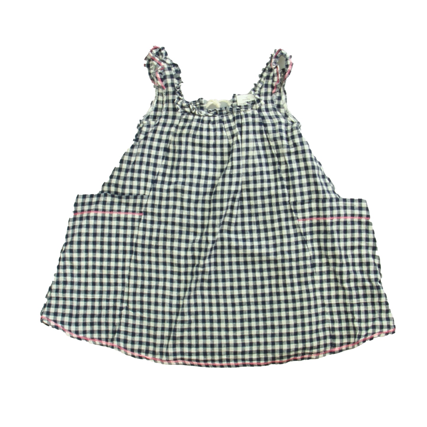 Egg Girls Navy | White Dress Size: 12 Months Navy | White