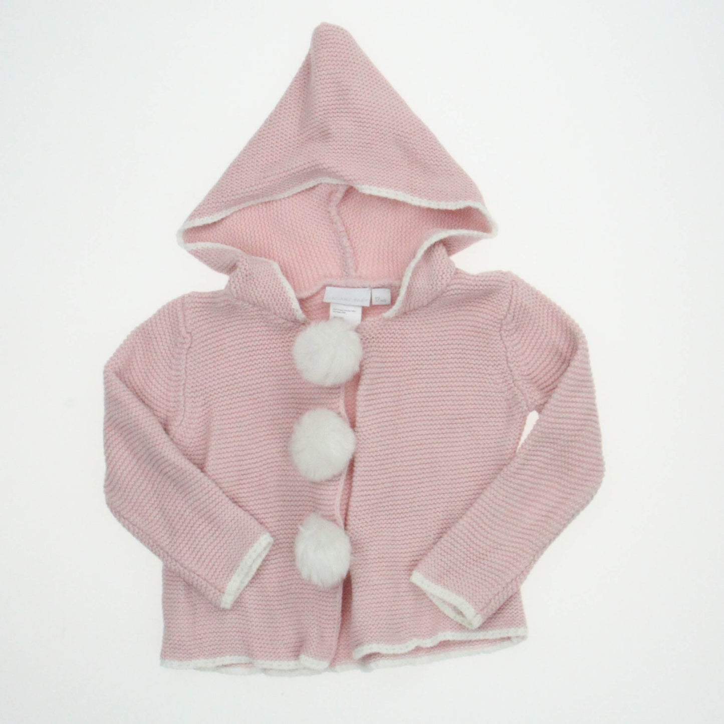 Elegant Baby Girls Pink Cardigan Size: 12 Months Pink