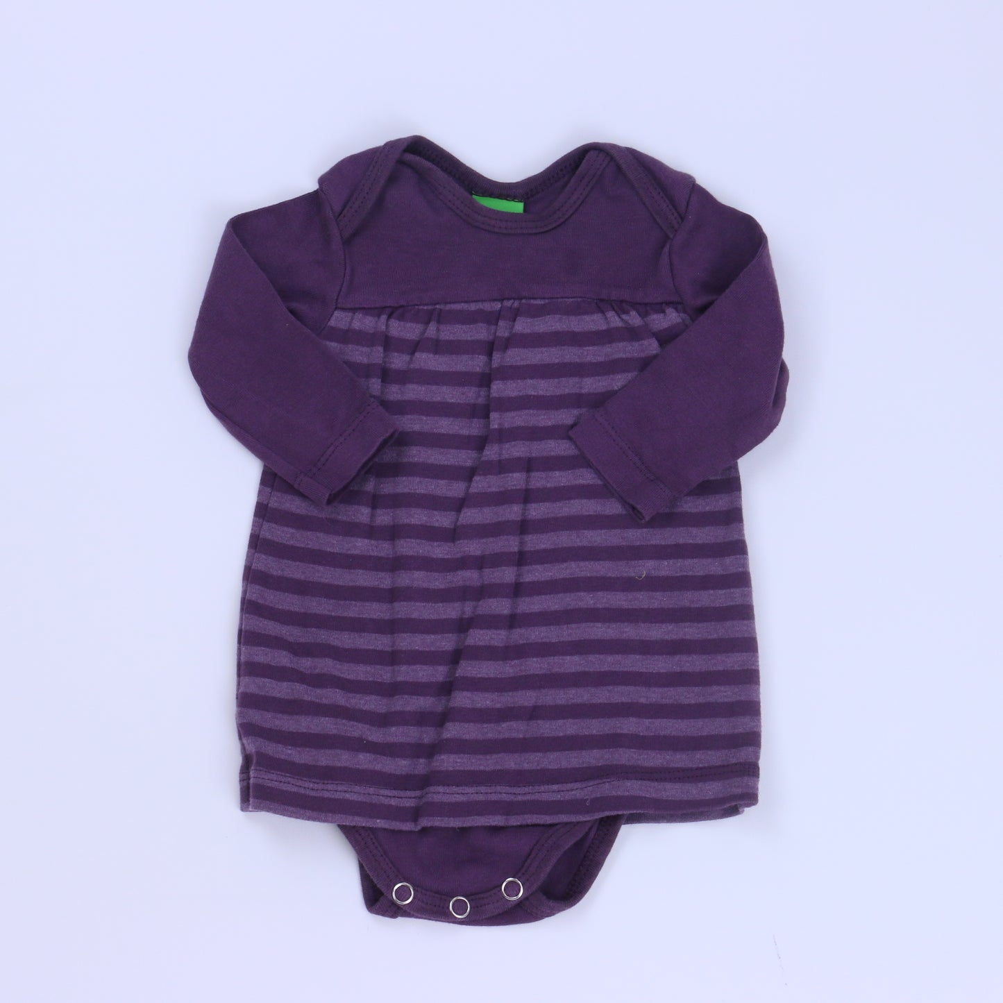 Estella Girls Purple Dress Size: 3 Months Purple