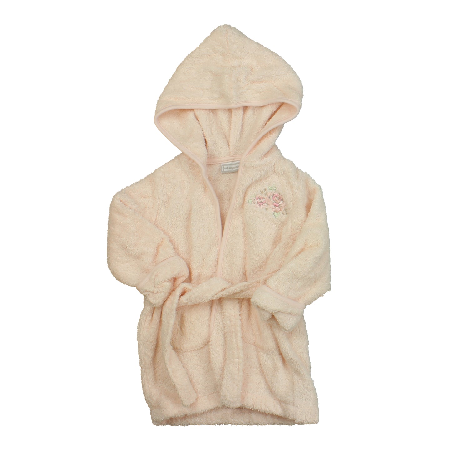 First Impressions Girls Pink Bathrobe Size: 0-9 Months Pink
