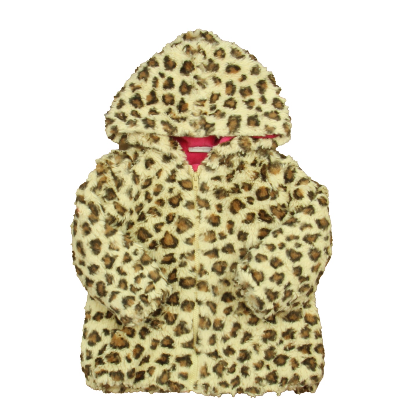 First Impressions Girls Leopard Jacket Size: 12 Months Leopard
