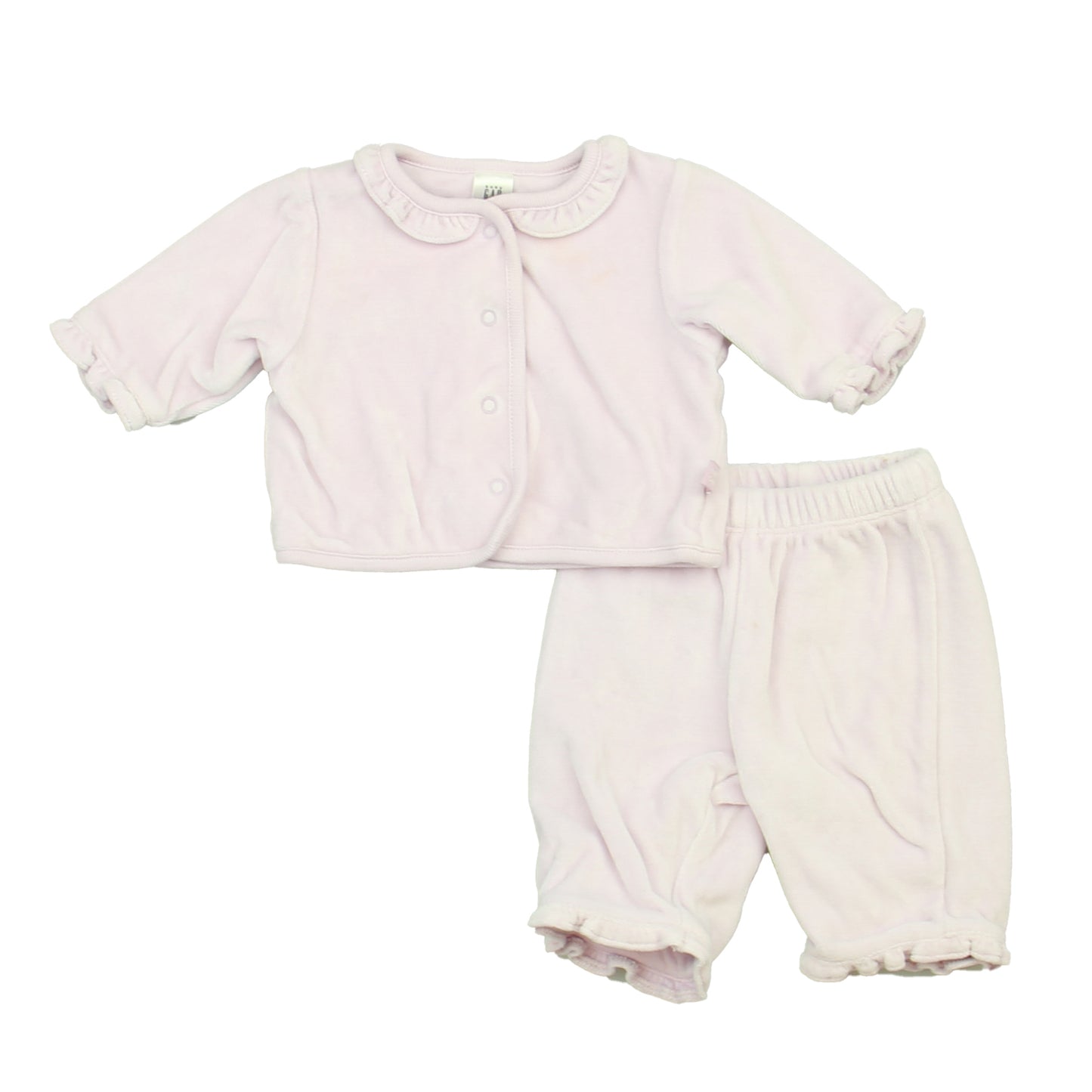 Gap Girls Purple Apparel Sets Size: 0-3 Months Purple