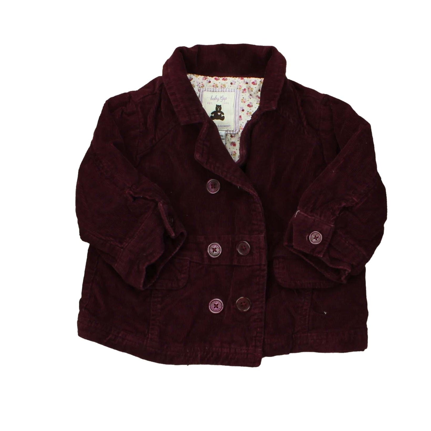 Gap Girls Maroon Jacket Size: 0-6 Months Maroon